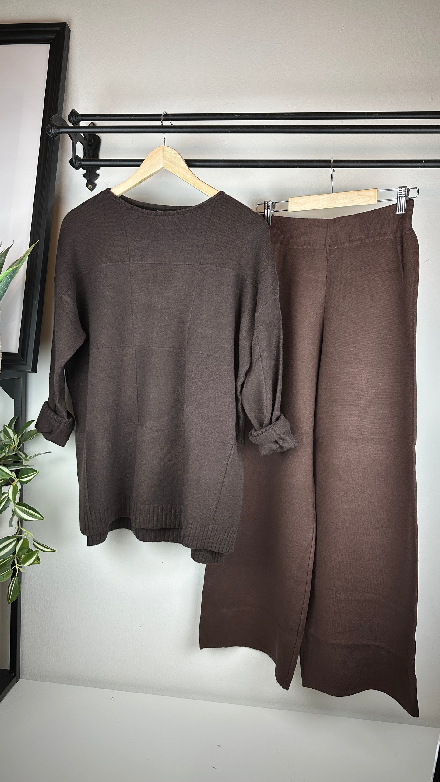 Strickhose Autumn Brown