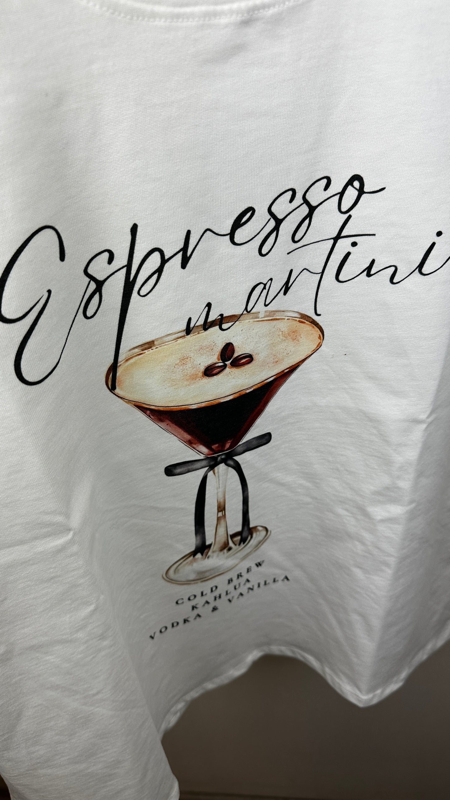 T-Shirt Espresso Martini