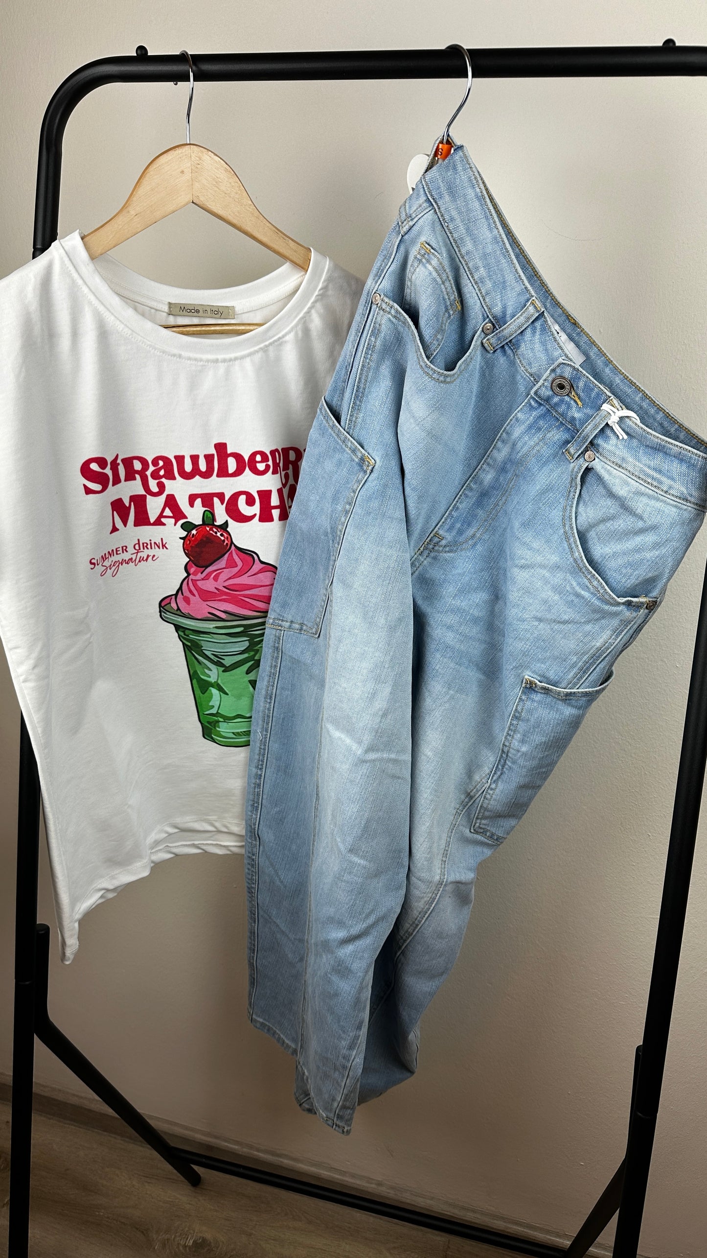 T-Shirt Strawberry Matcha