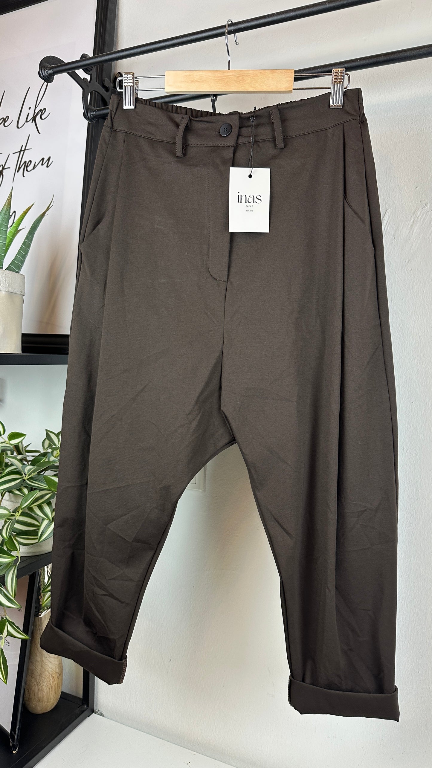 Baggy mit Bundfalten