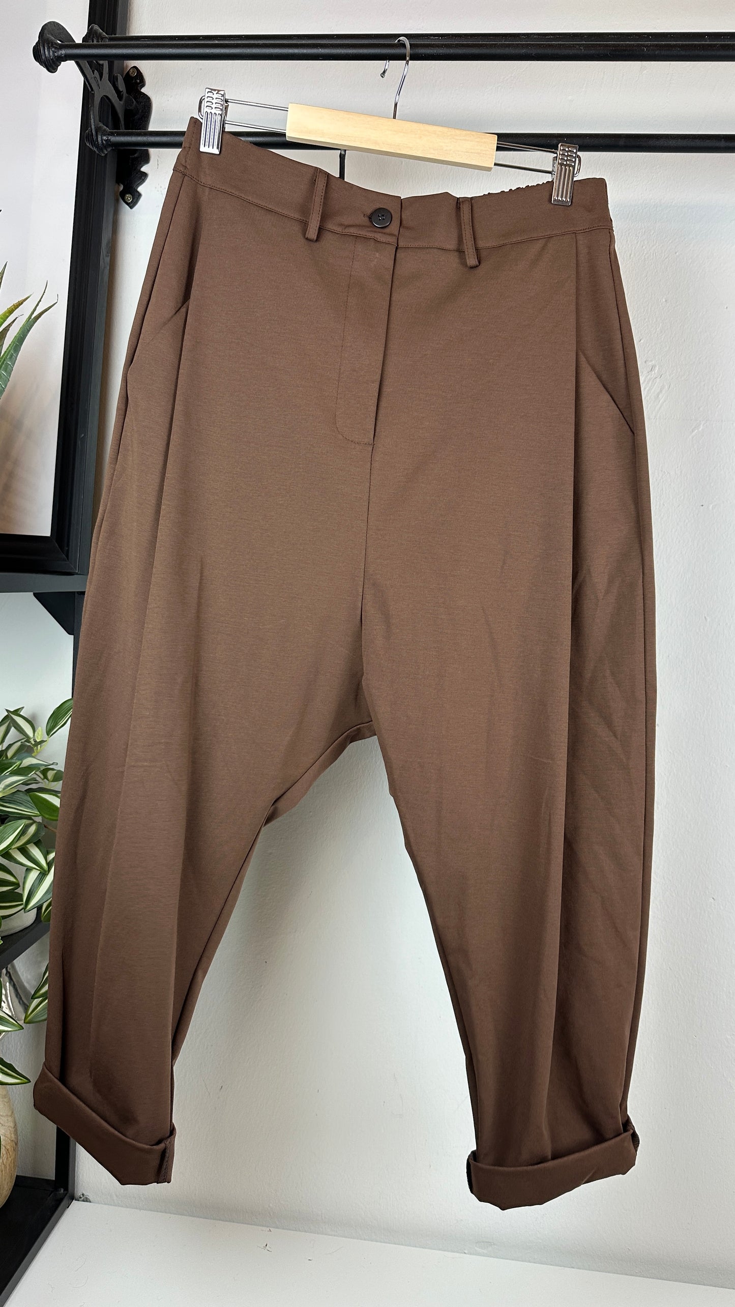 Baggy mit Bundfalten