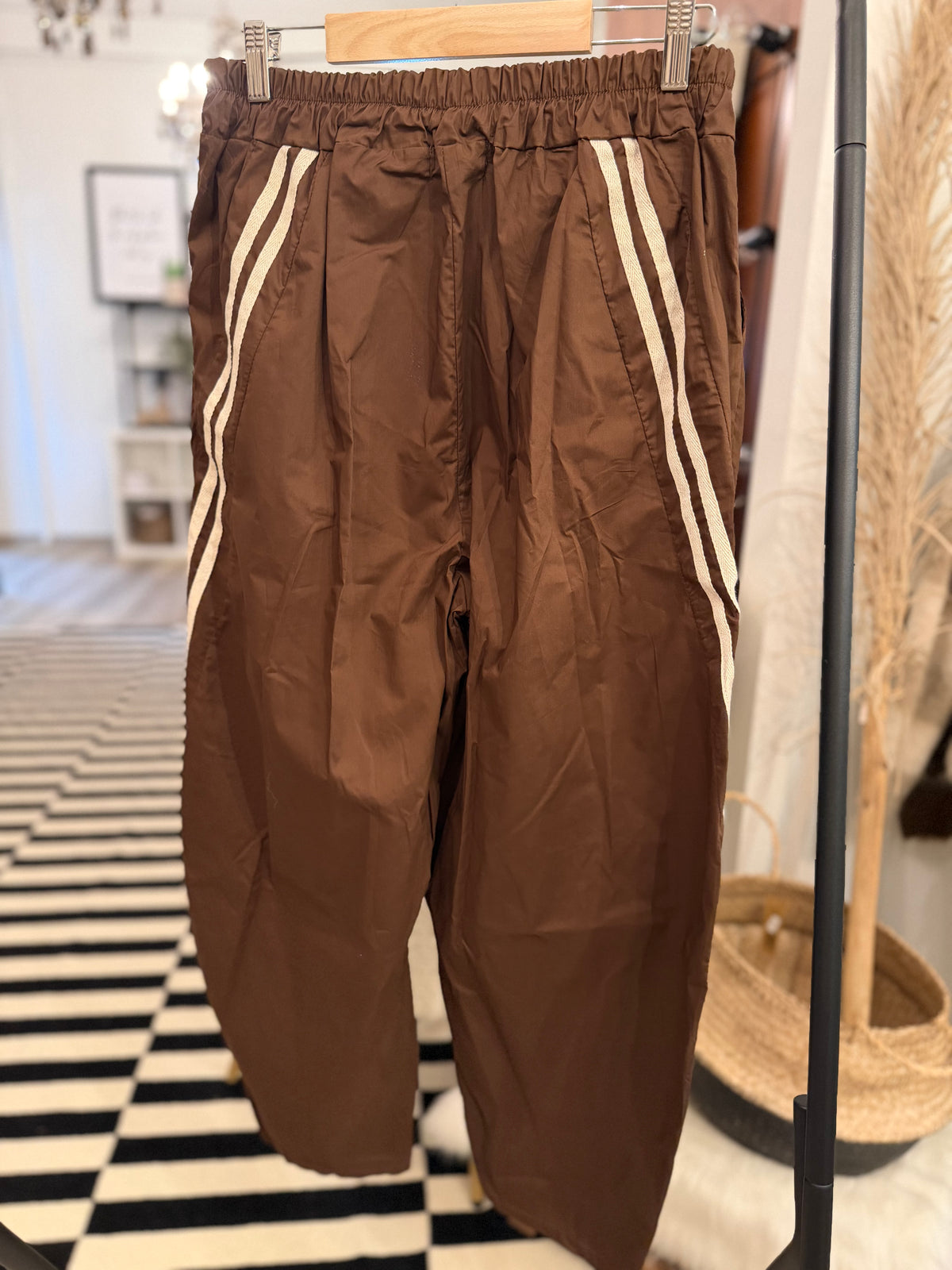 MARTA DU CHATEAU Fliegerhose mit Streifen