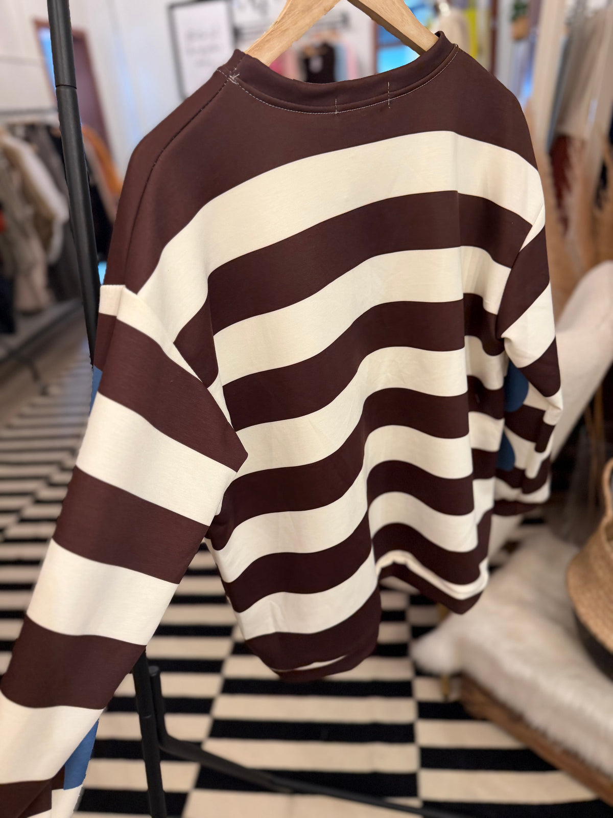 MARTA DU CHATEAU Blockstreifen Sweater