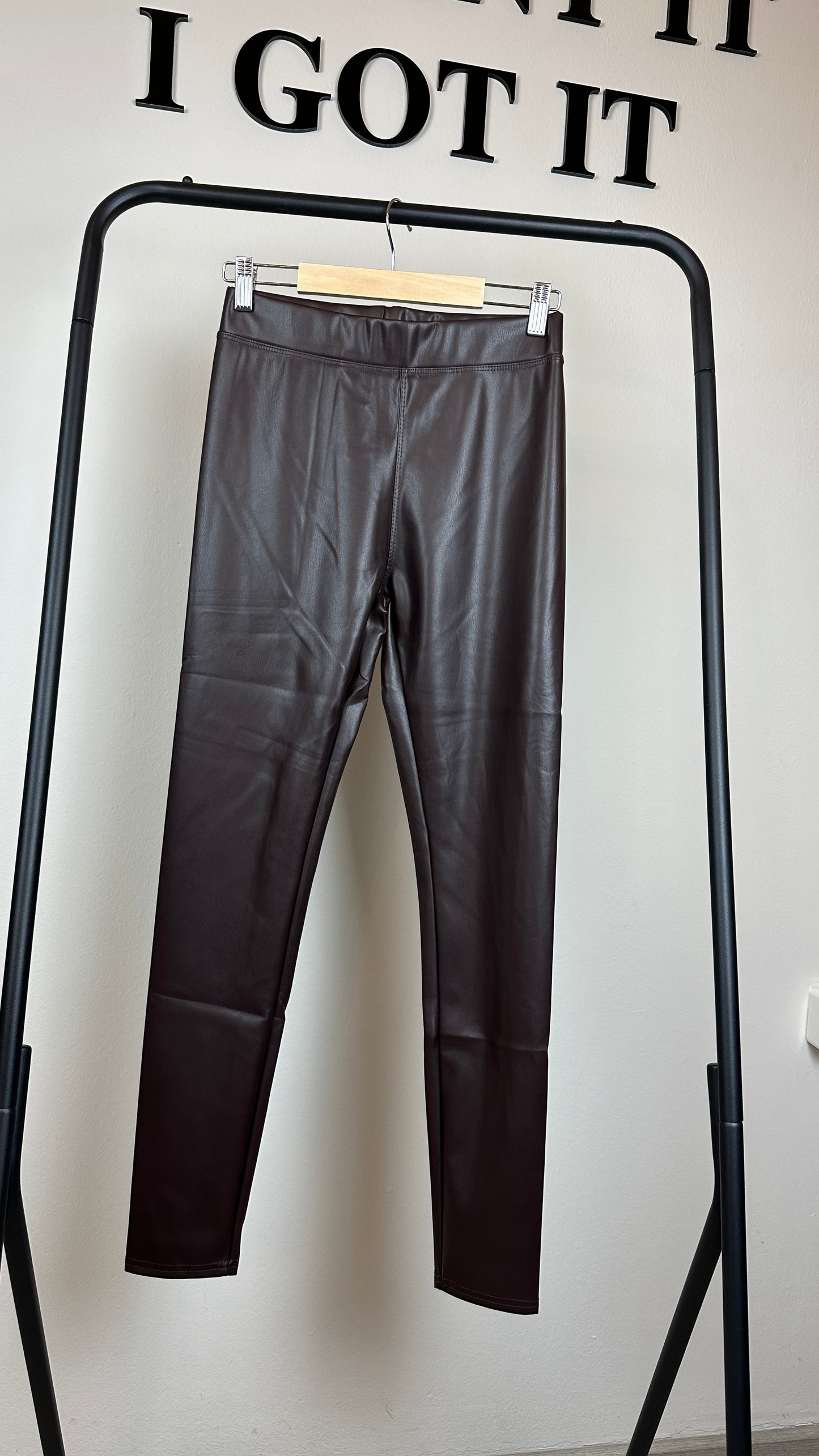 Leggings Schokobraun