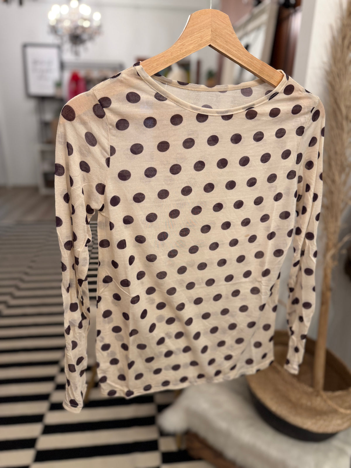 Cashmere Unterziehshirt DOTS