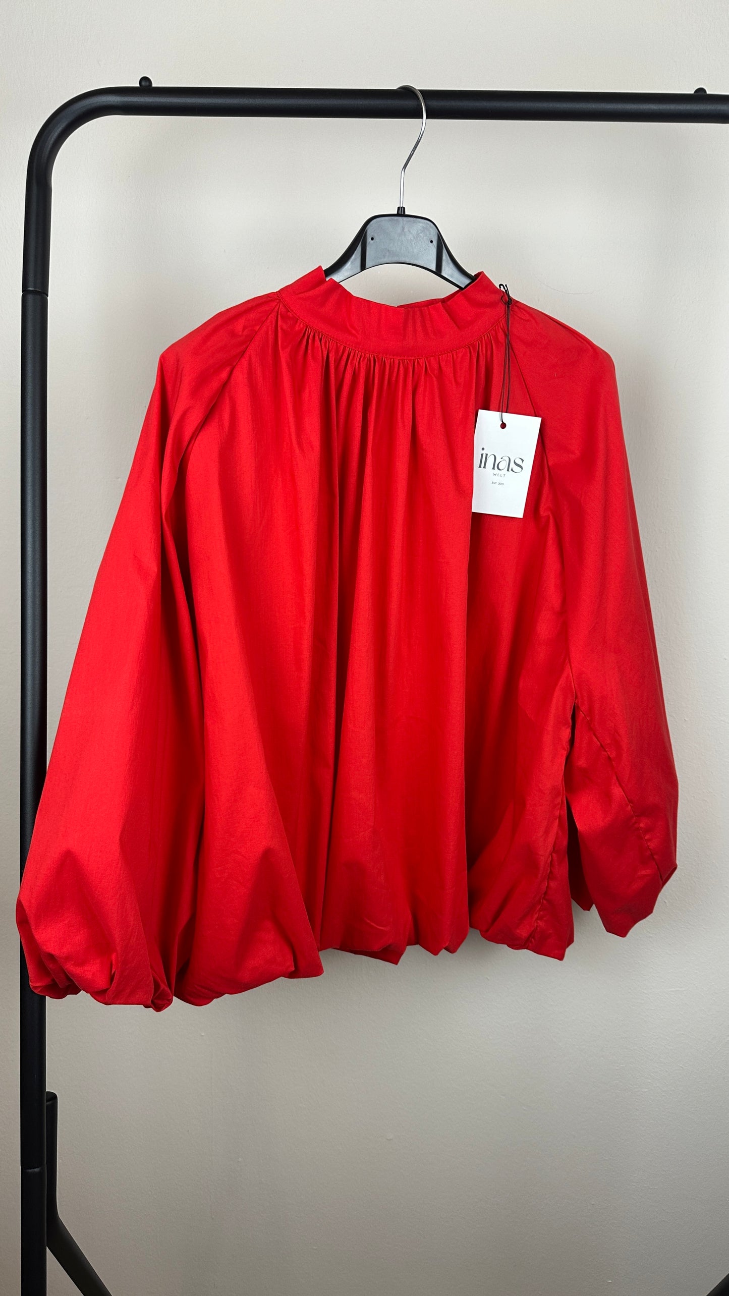 Ballonbluse in drei Farben