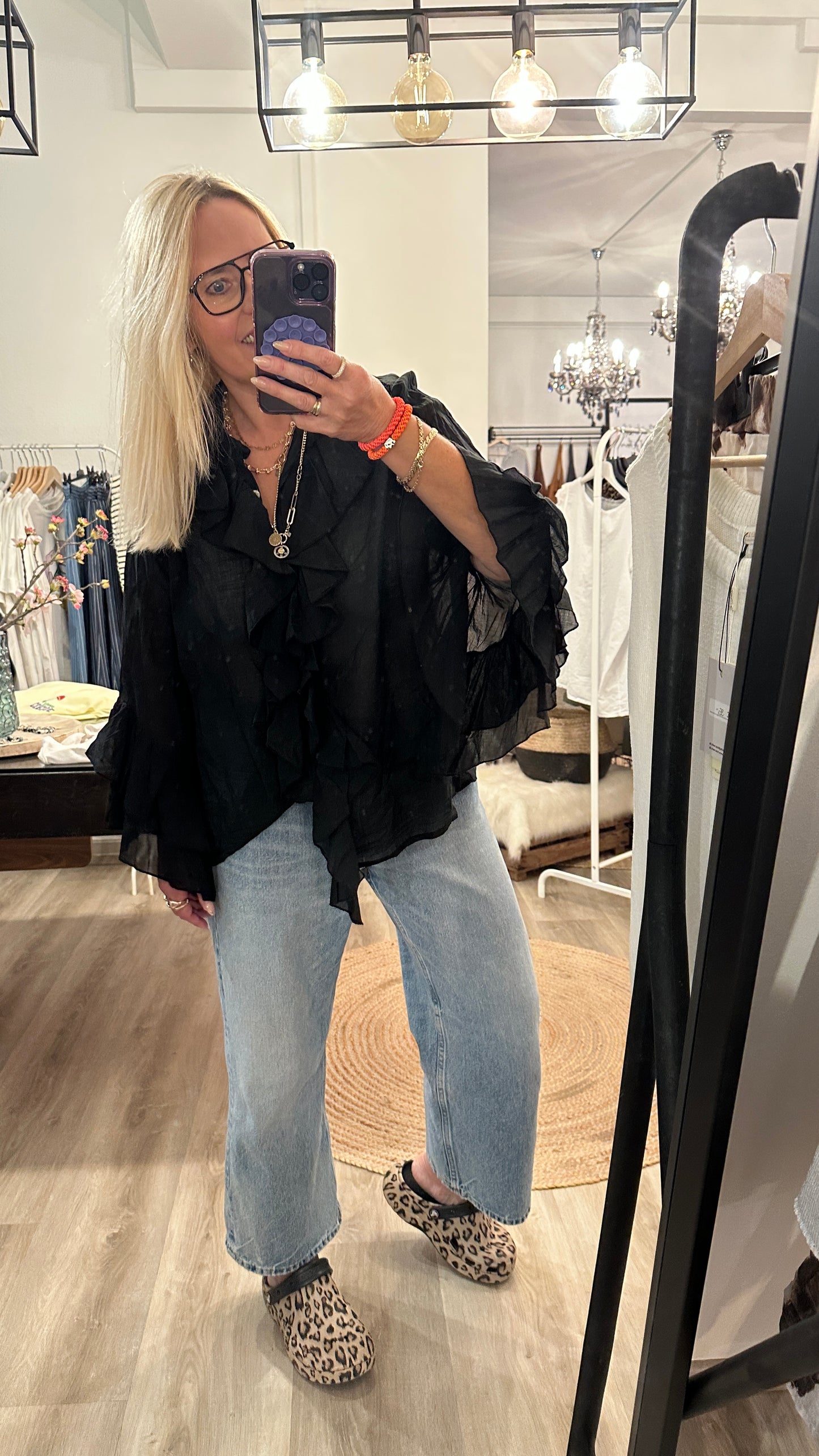 Volantbluse Cool Romantic