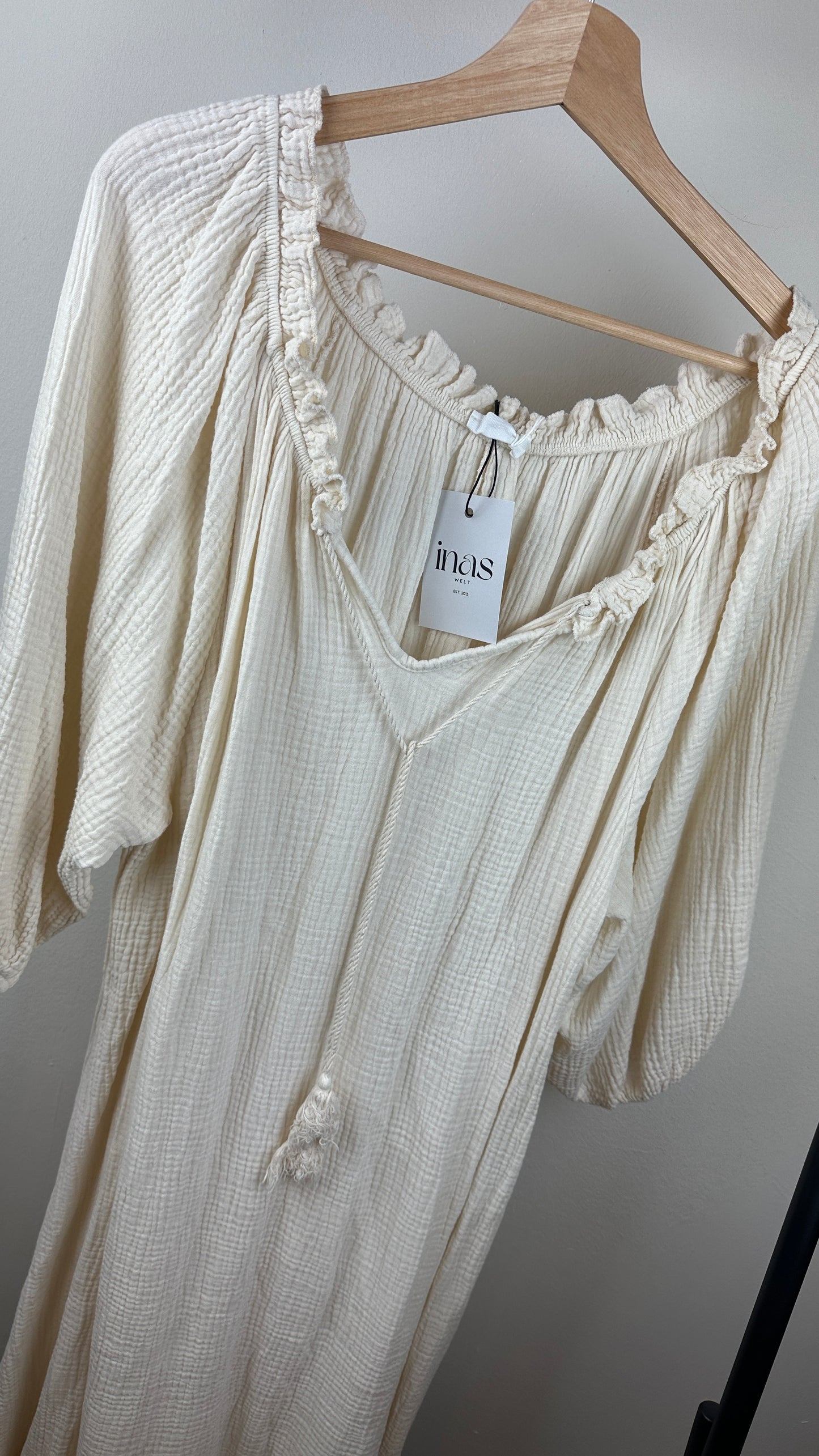 Musselin Maxikleid