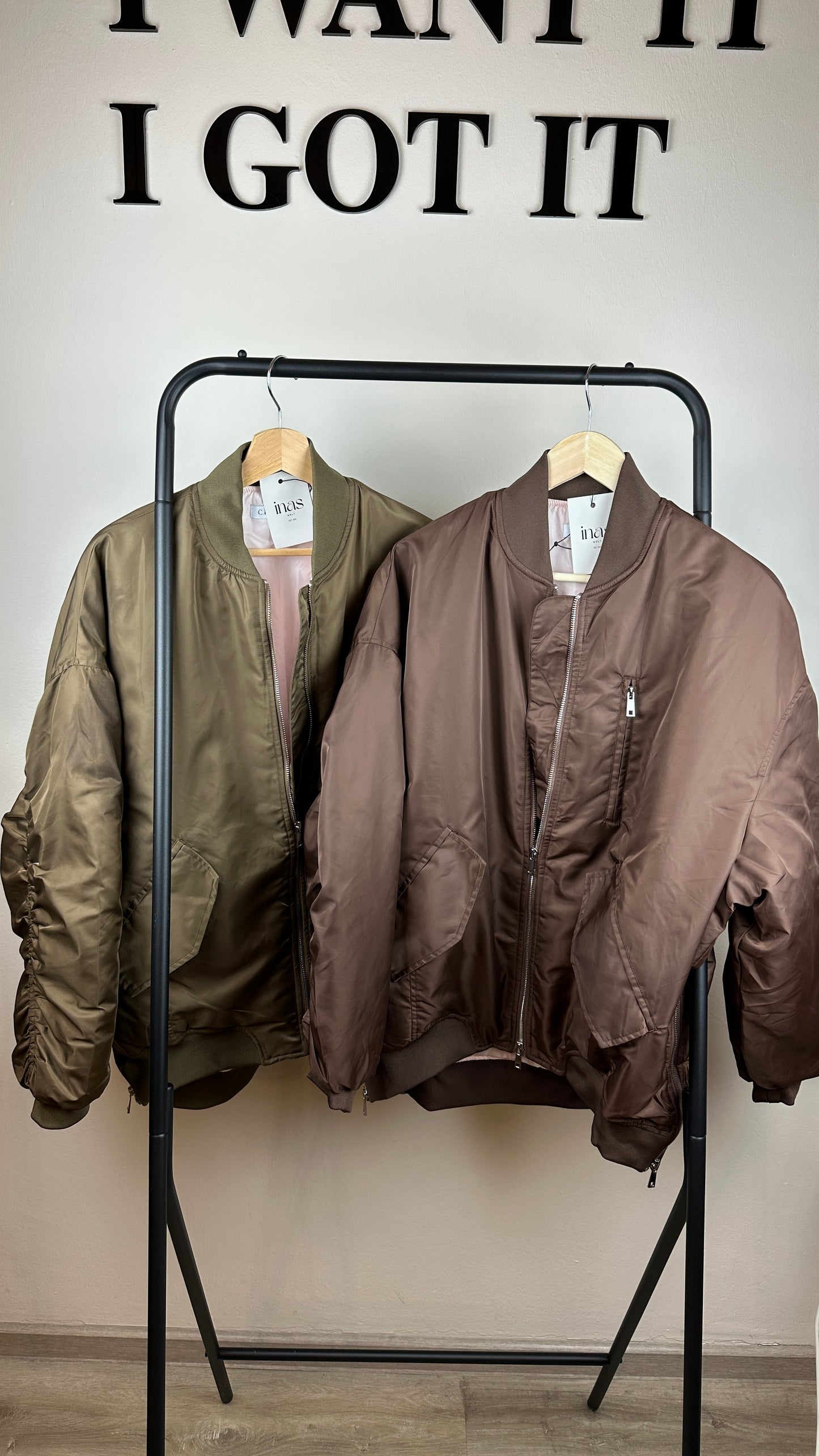 Bomberjacke Autumn Brown