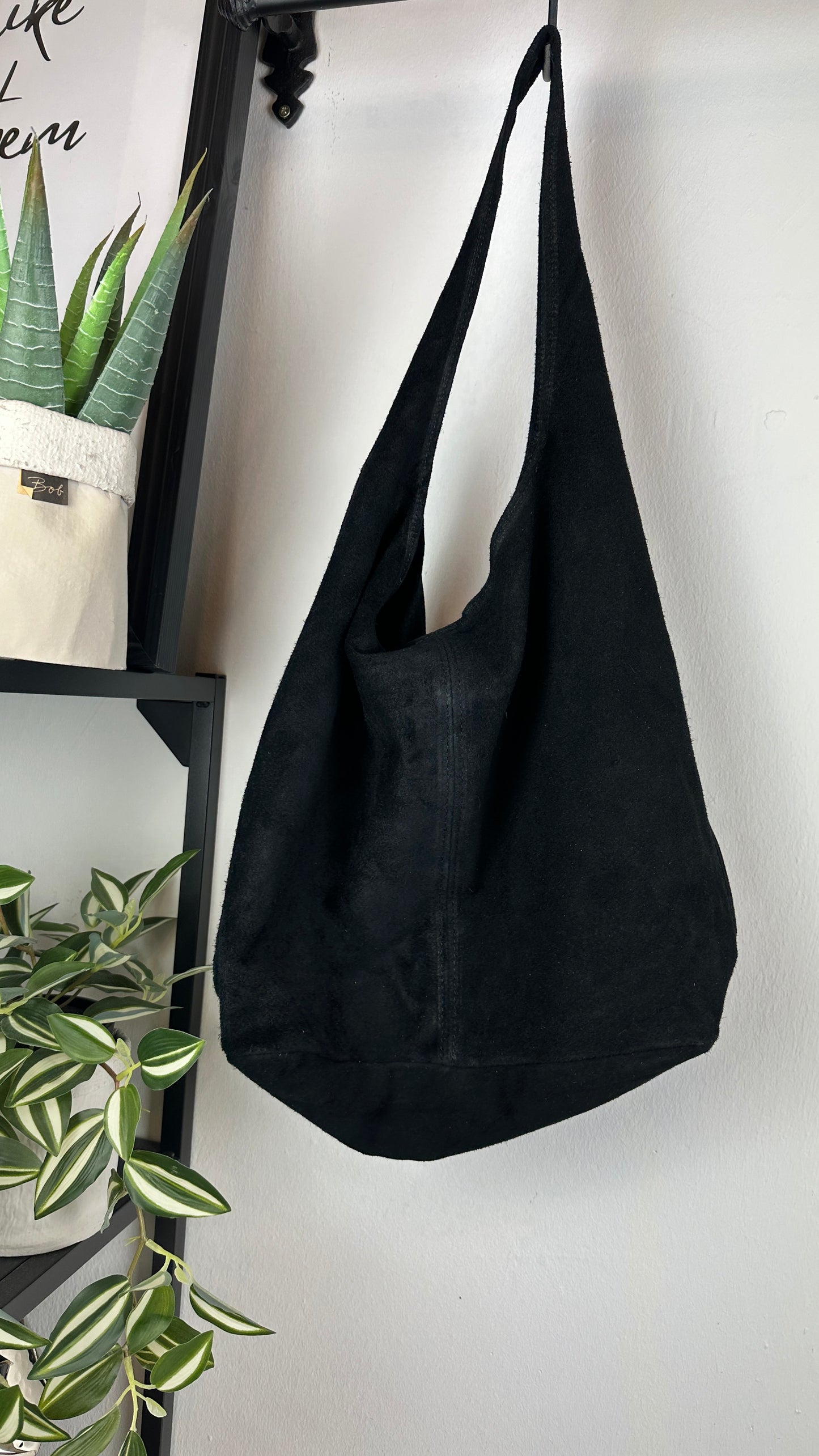 Wildleder Beuteltasche