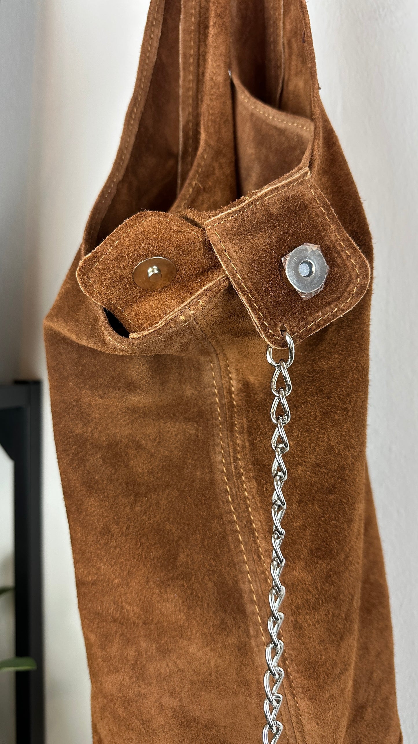Wildleder Beuteltasche