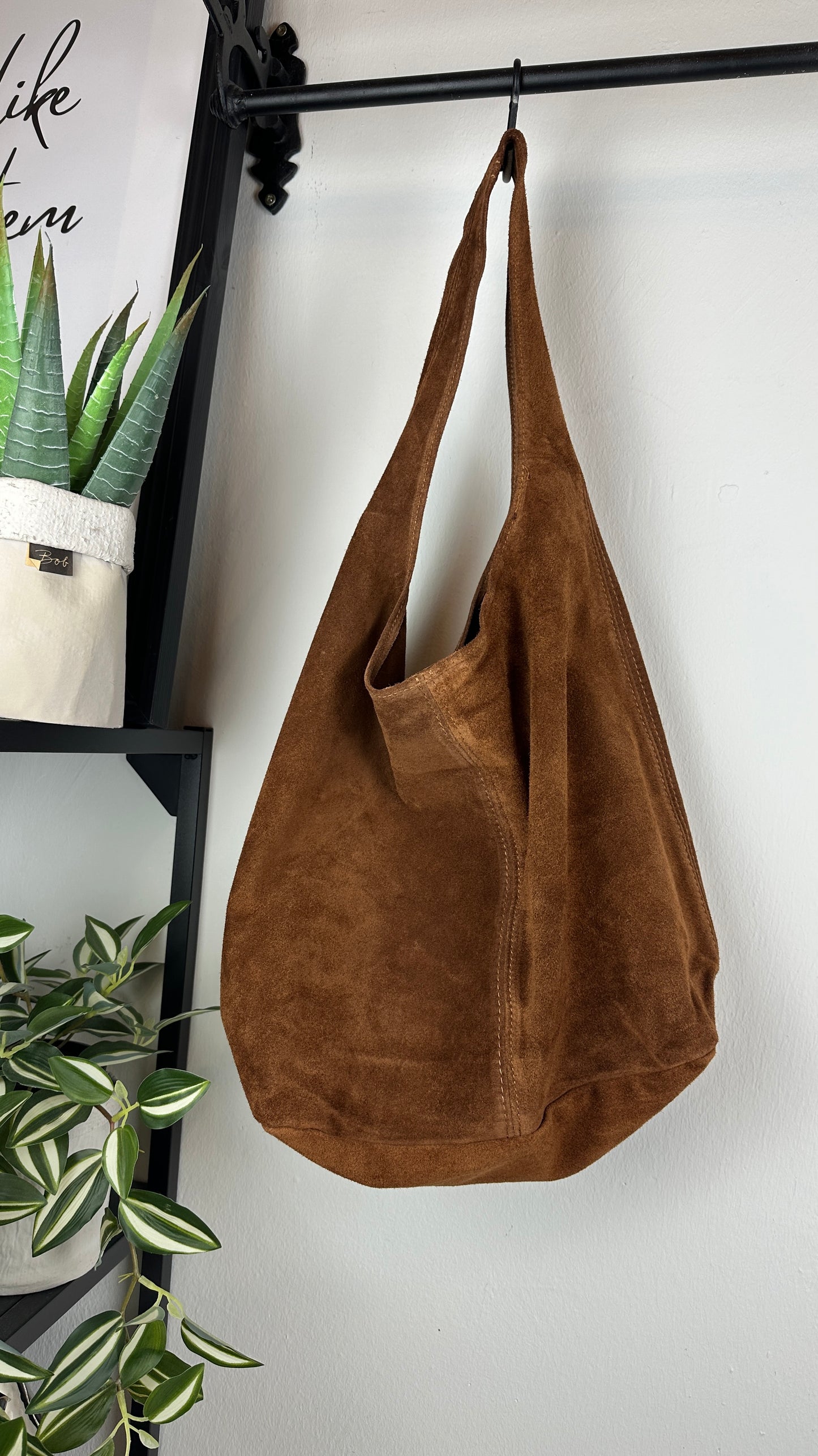 Wildleder Beuteltasche