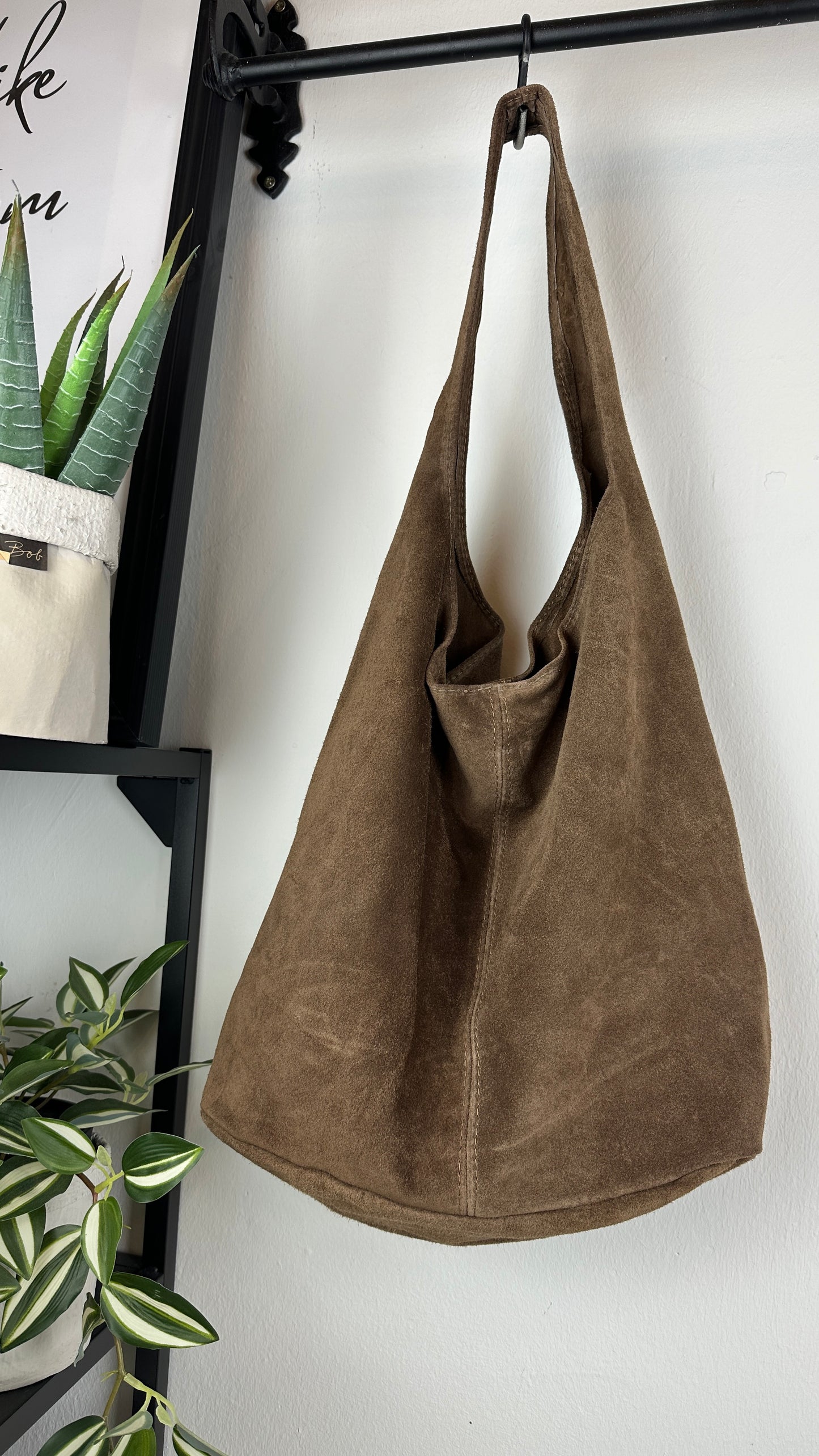 Wildleder Beuteltasche