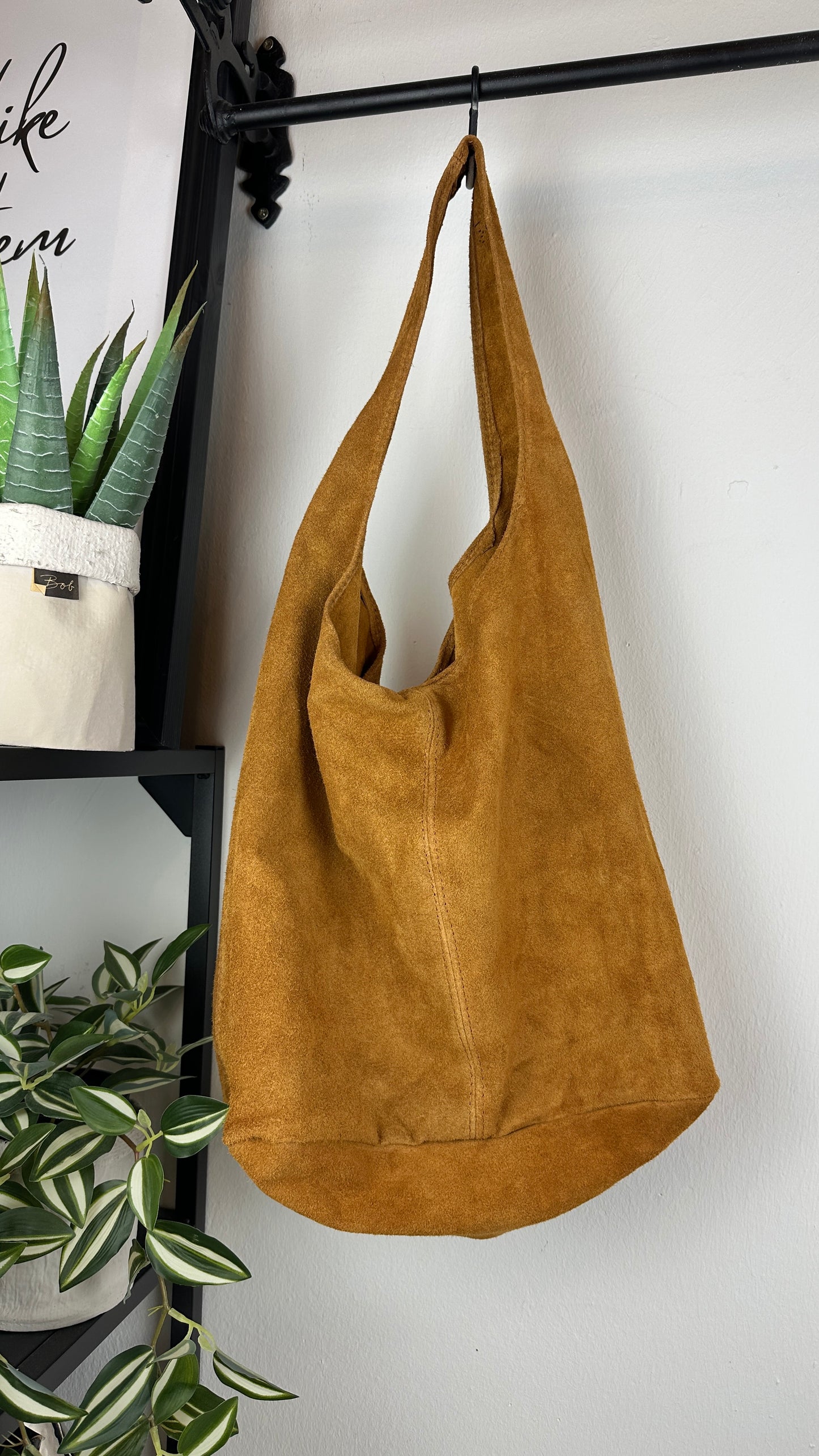 Wildleder Beuteltasche