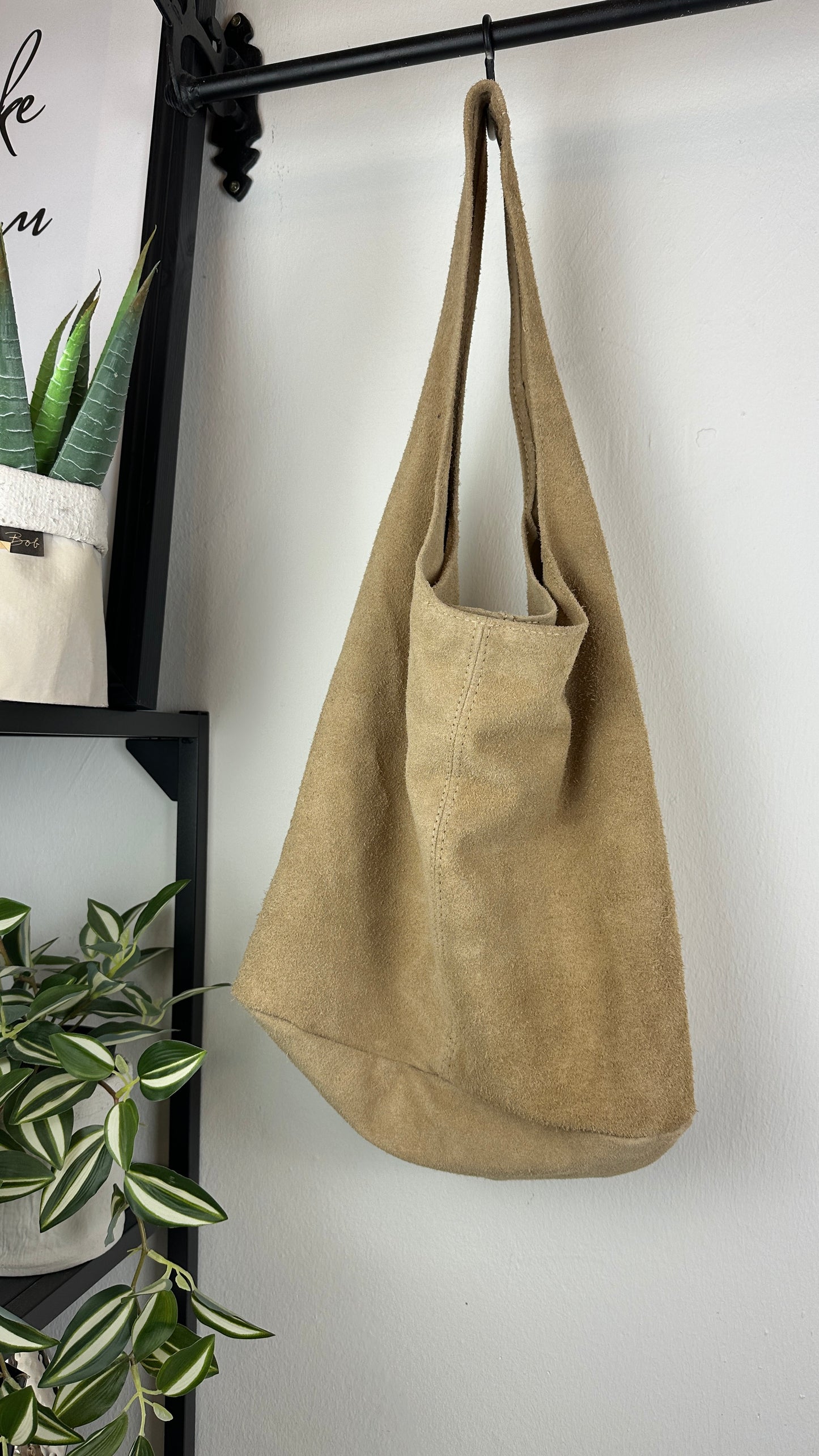 Wildleder Beuteltasche