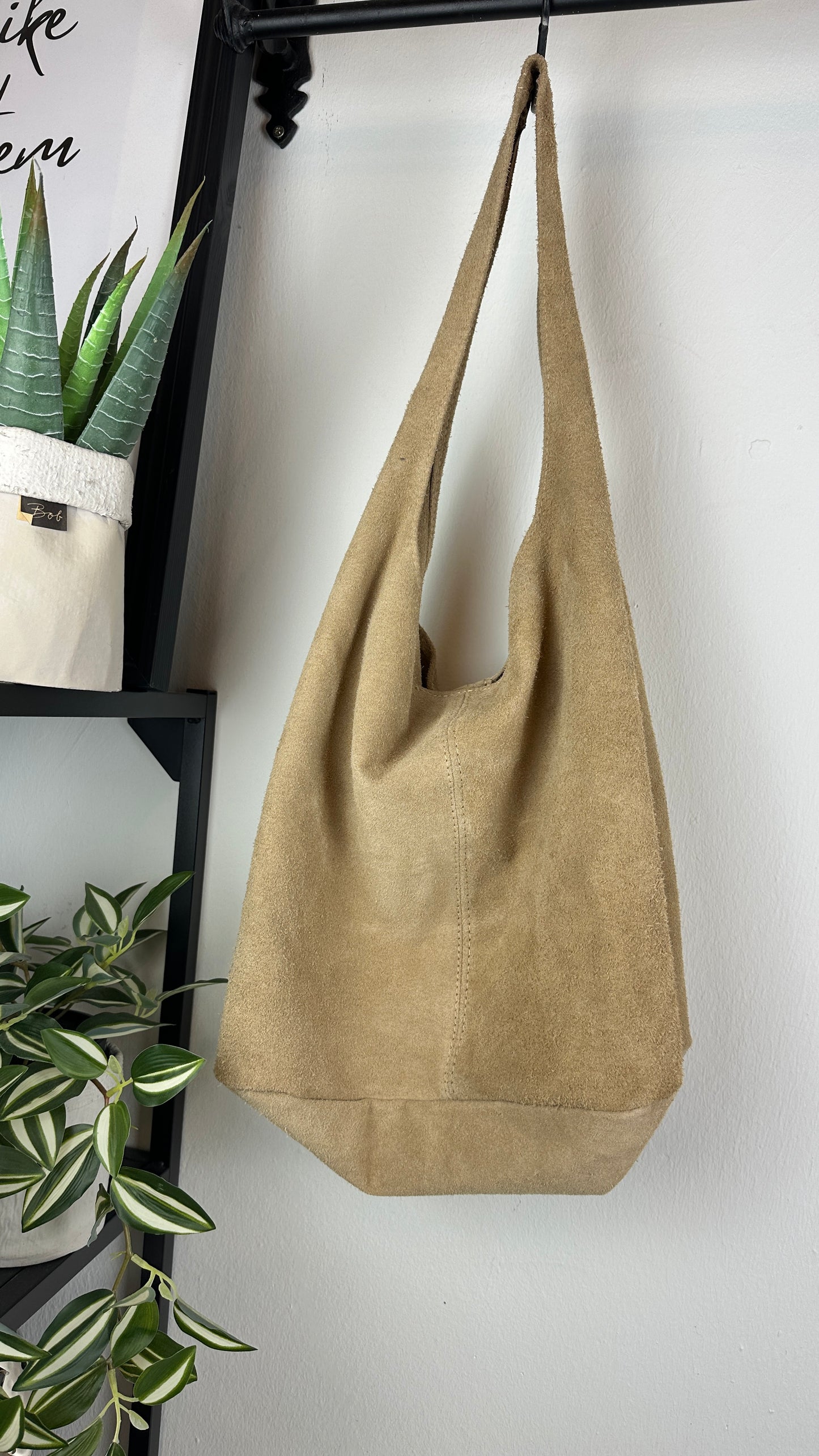 Wildleder Beuteltasche