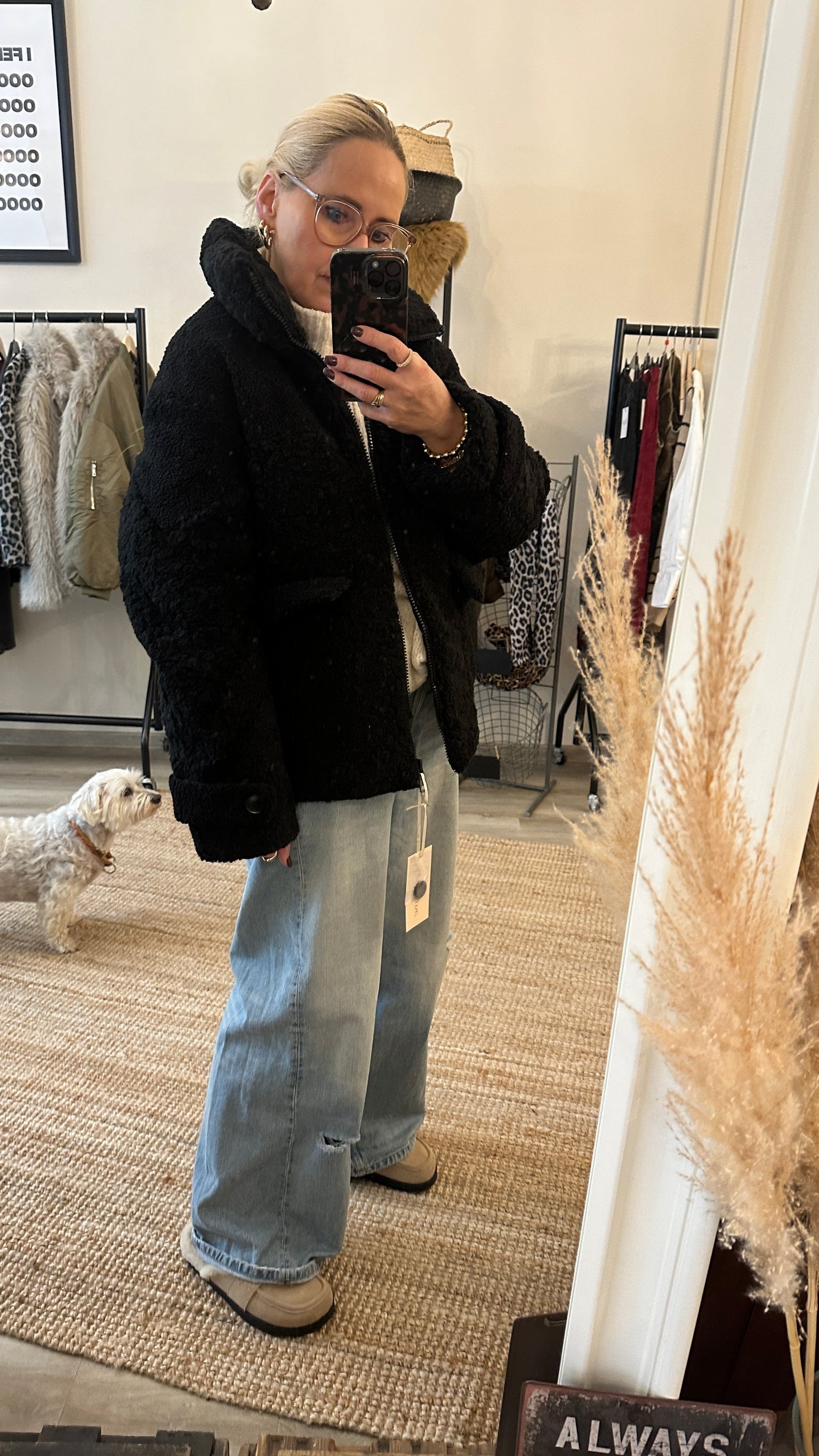 Outdoor Teddyjacke