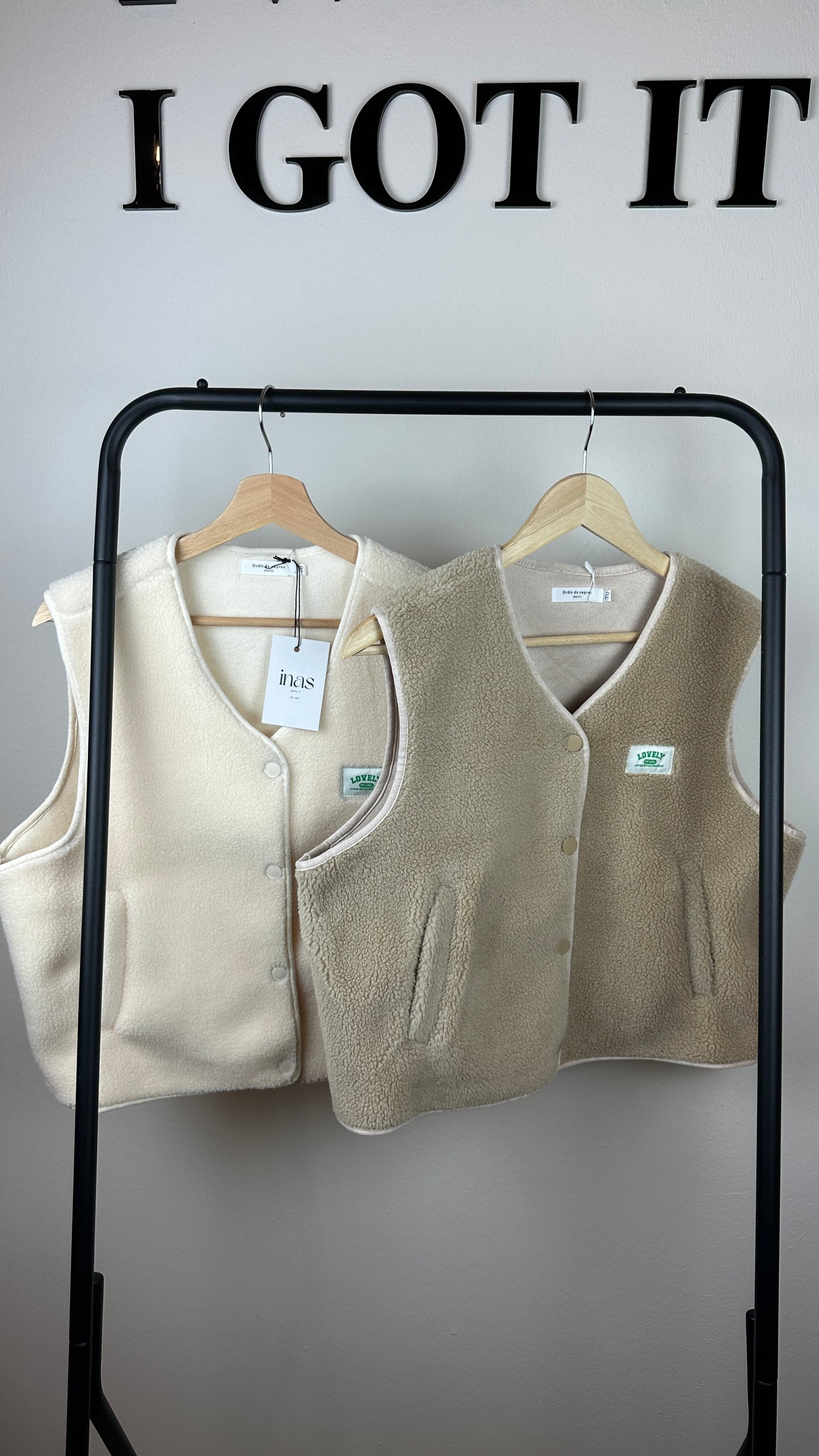 Teddy Weste Patch Lovely