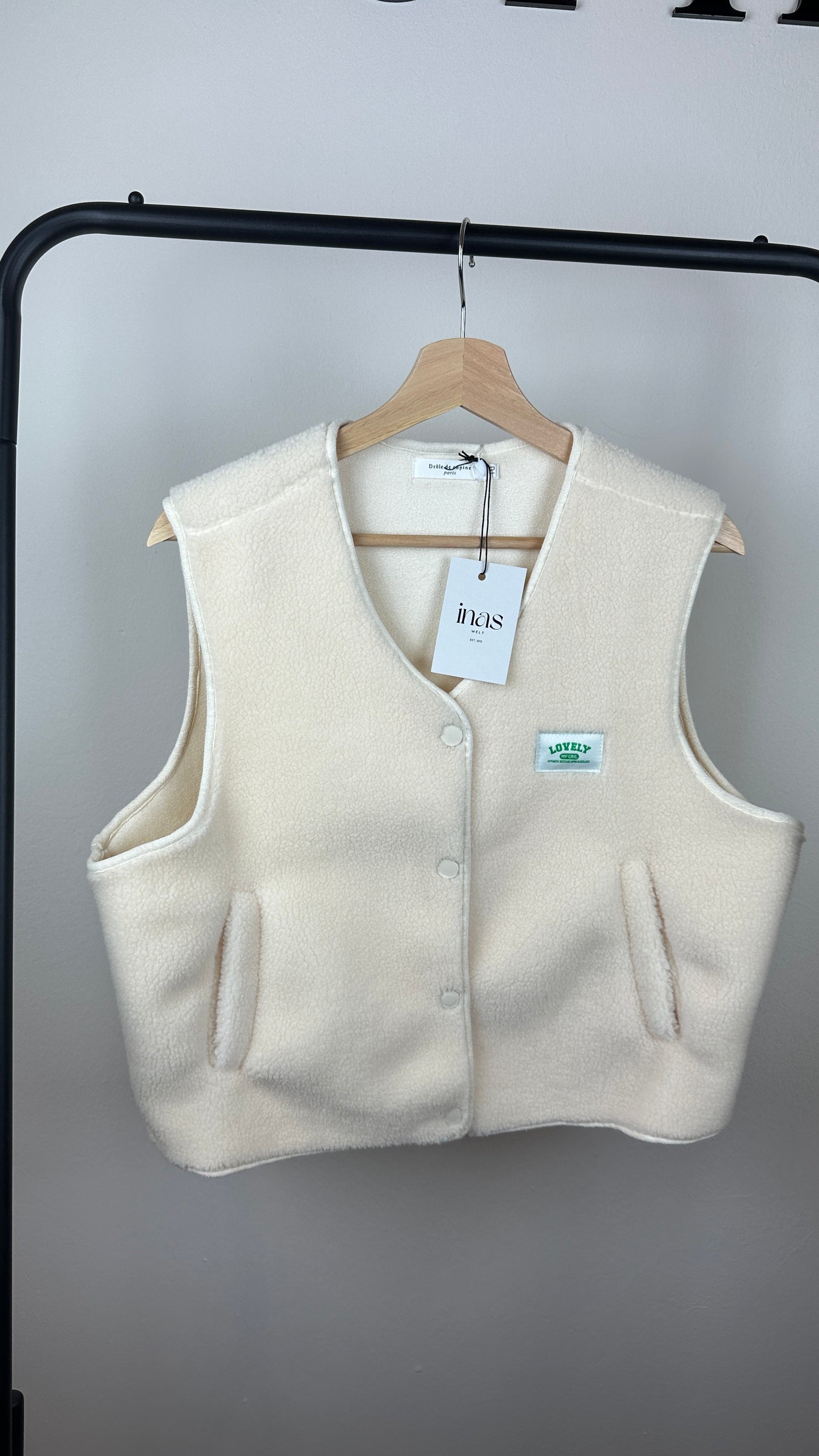 Teddy Weste Patch Lovely