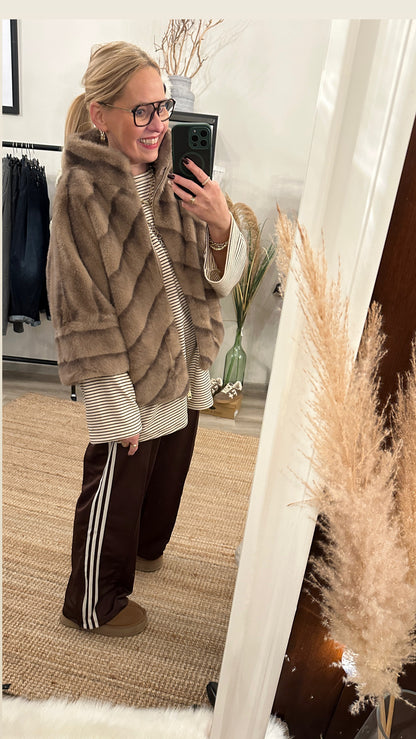 Fakefur Jacke  Maya