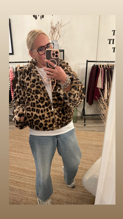 Plüschjacke Leo