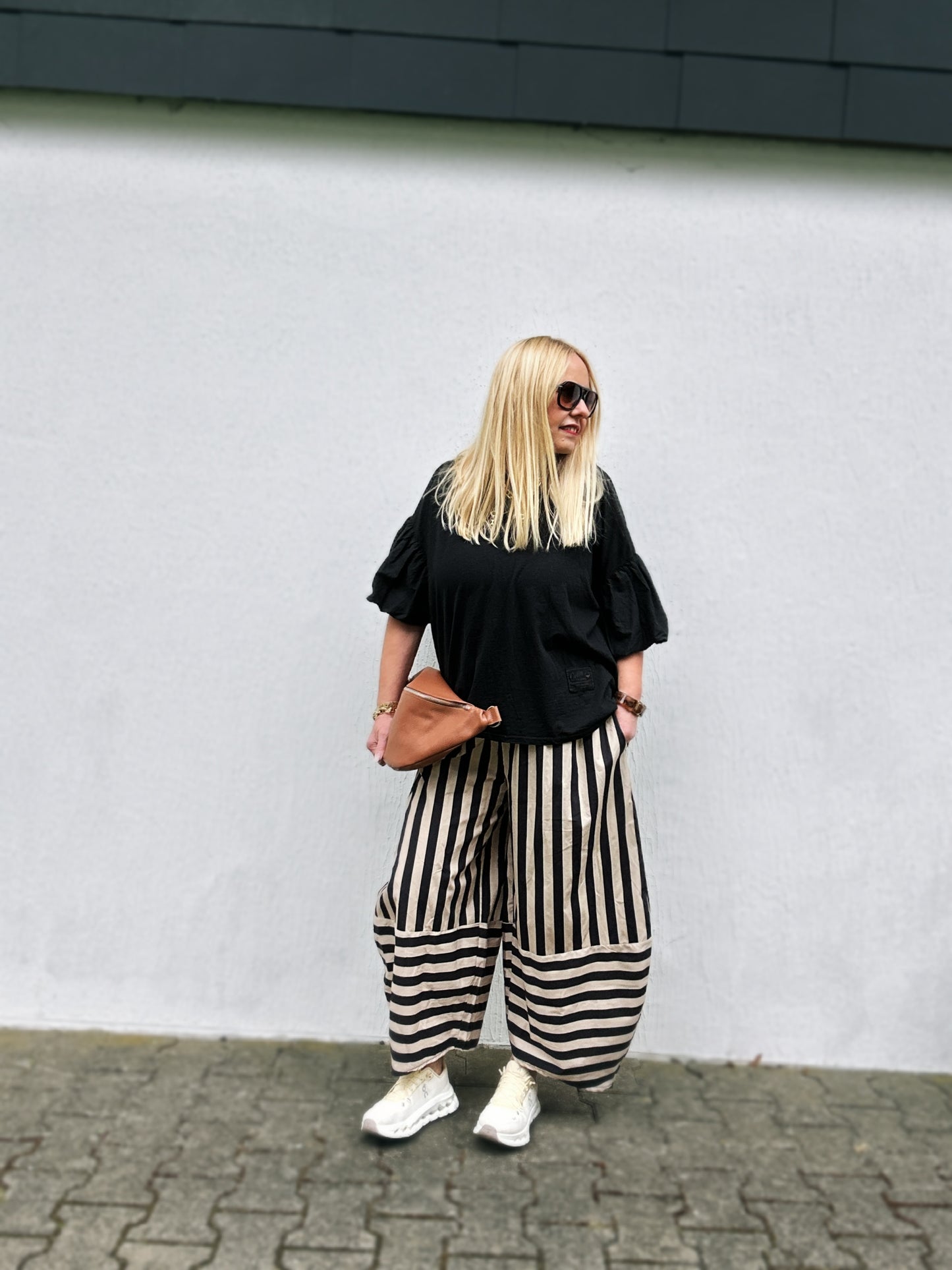 Ballonhose gestreift