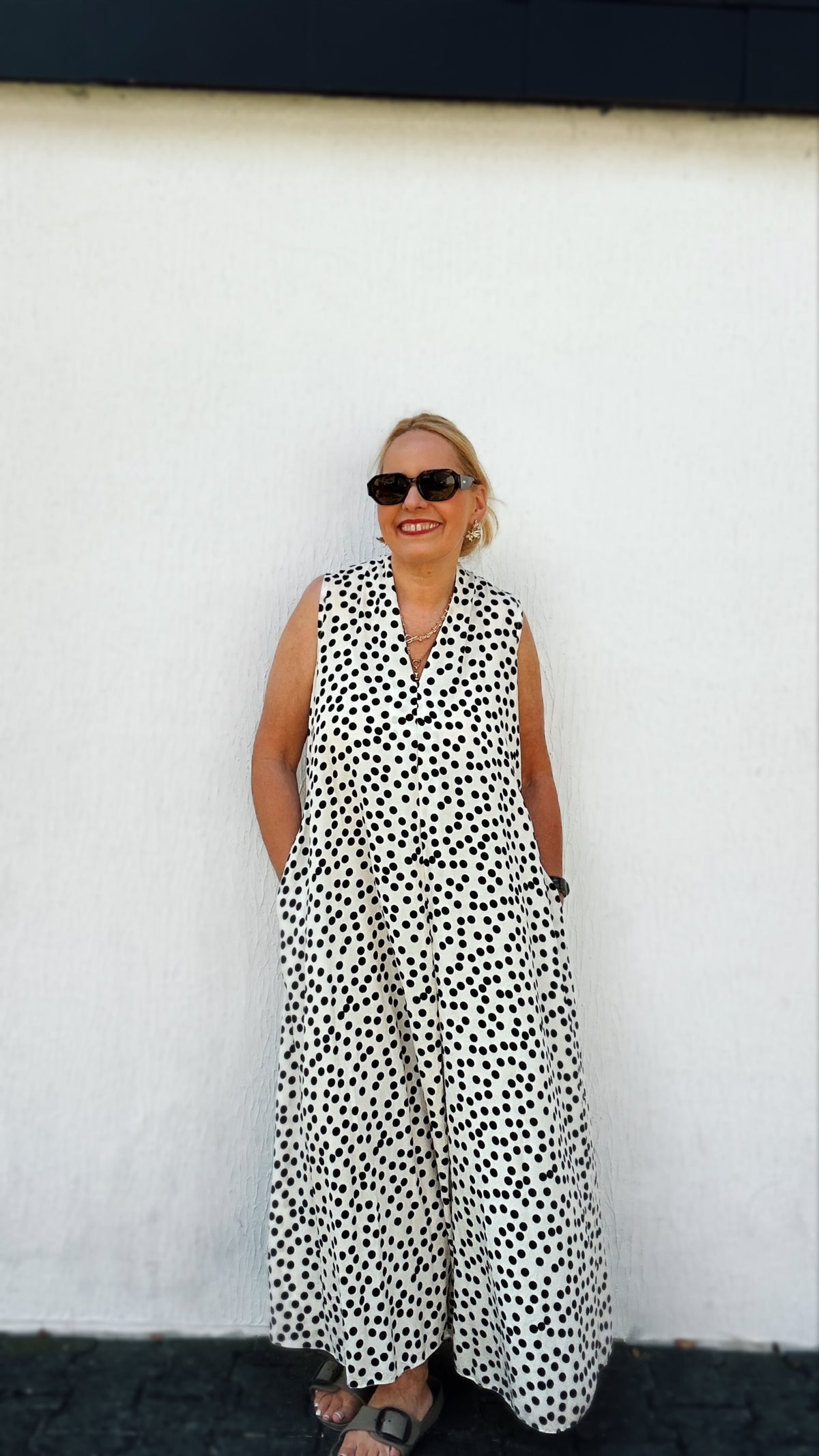 Sommerkleid mit Pünktchen