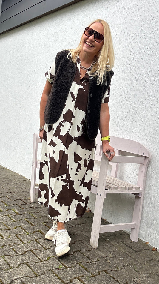 Kuhprint Kleid