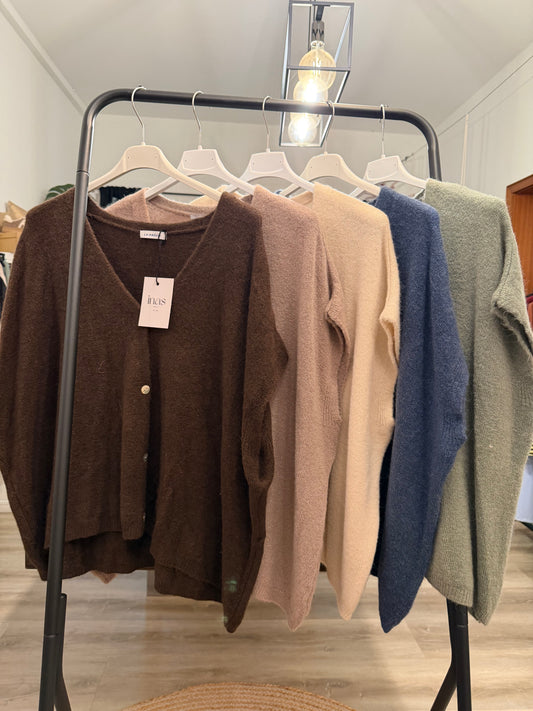 Alpaca Weste oversize