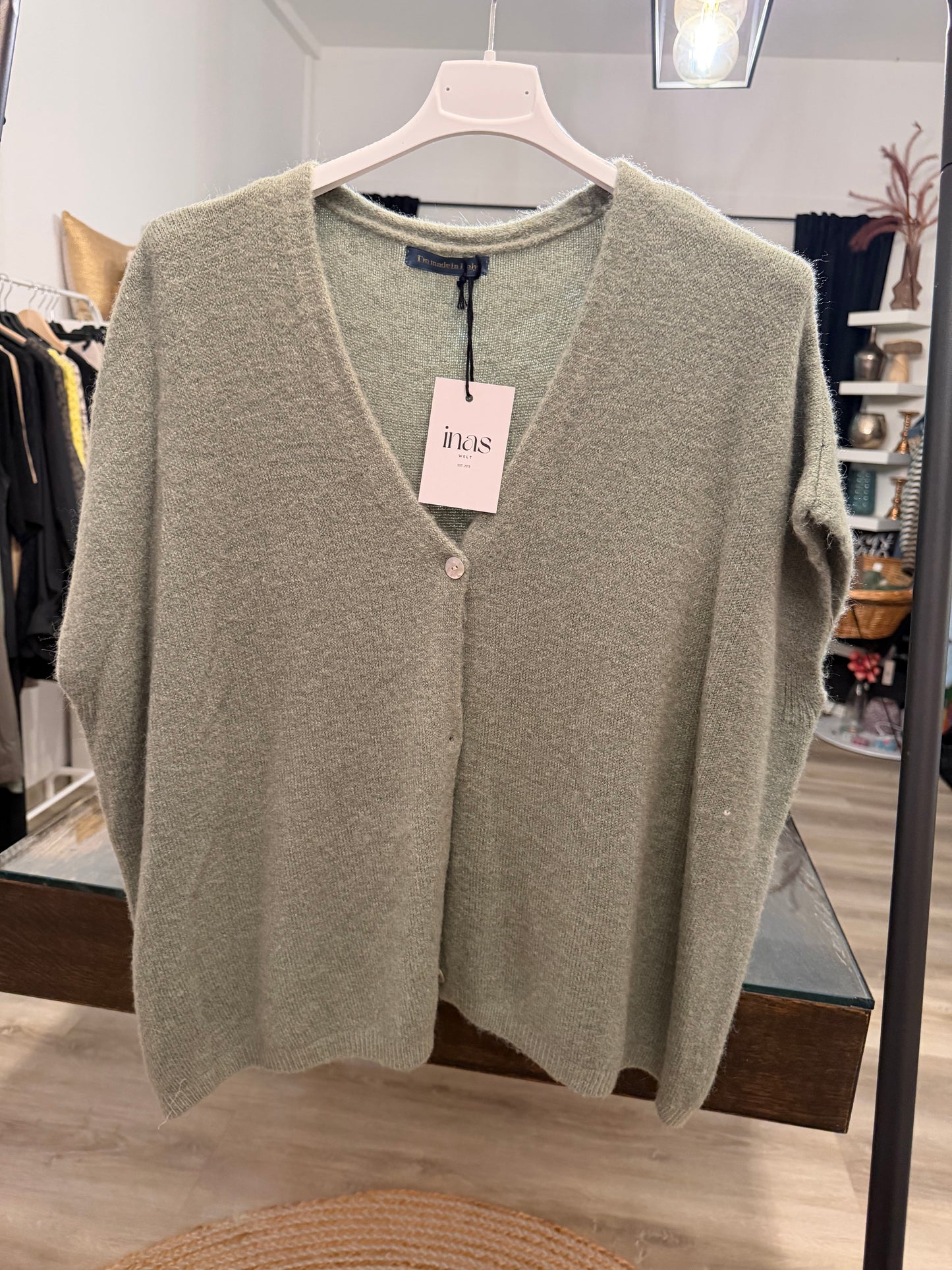Alpaca Weste oversize