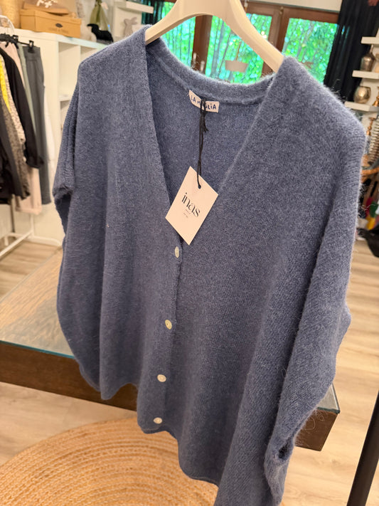Alpaca Weste oversize