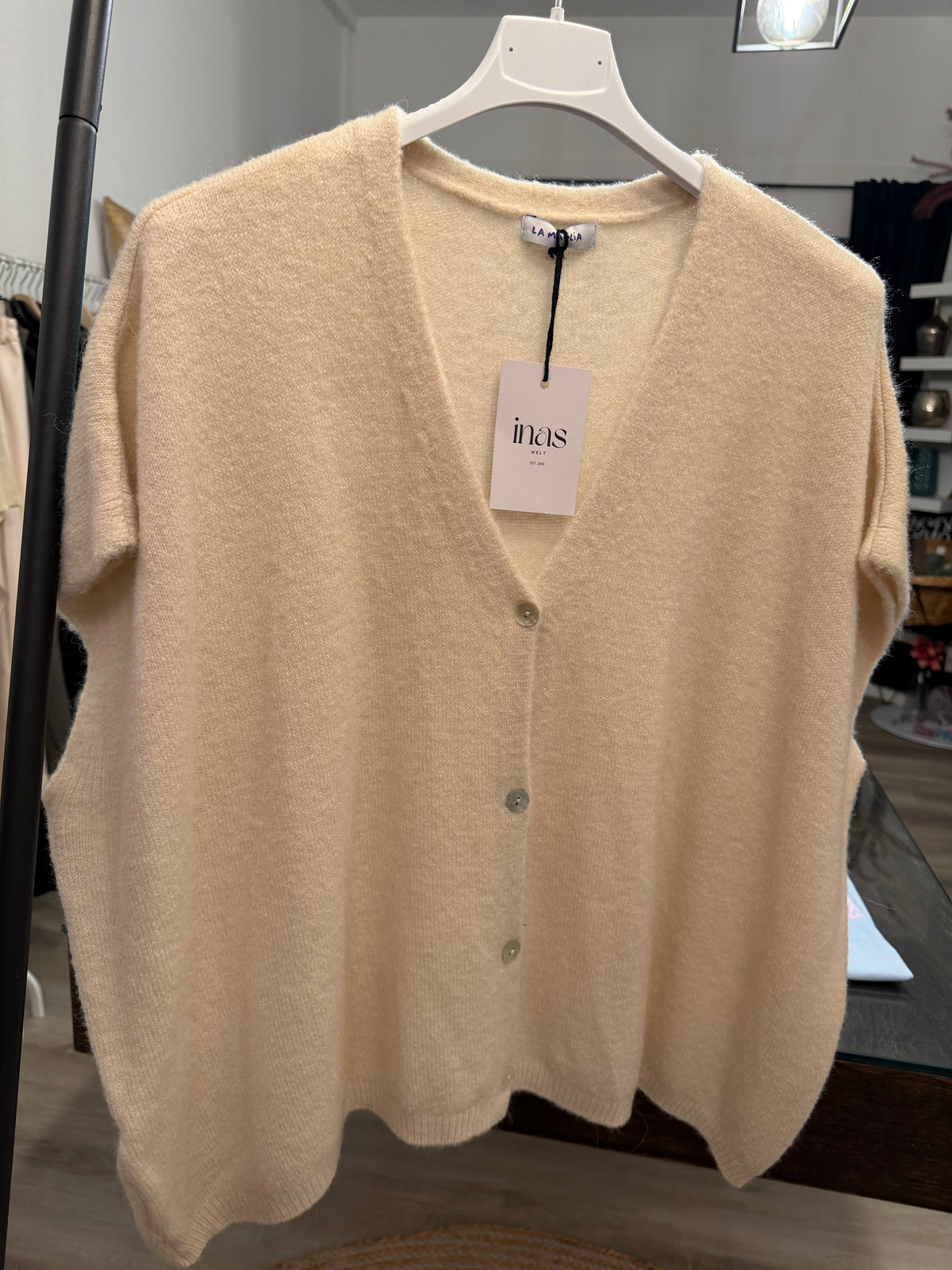 Alpaca Weste oversize