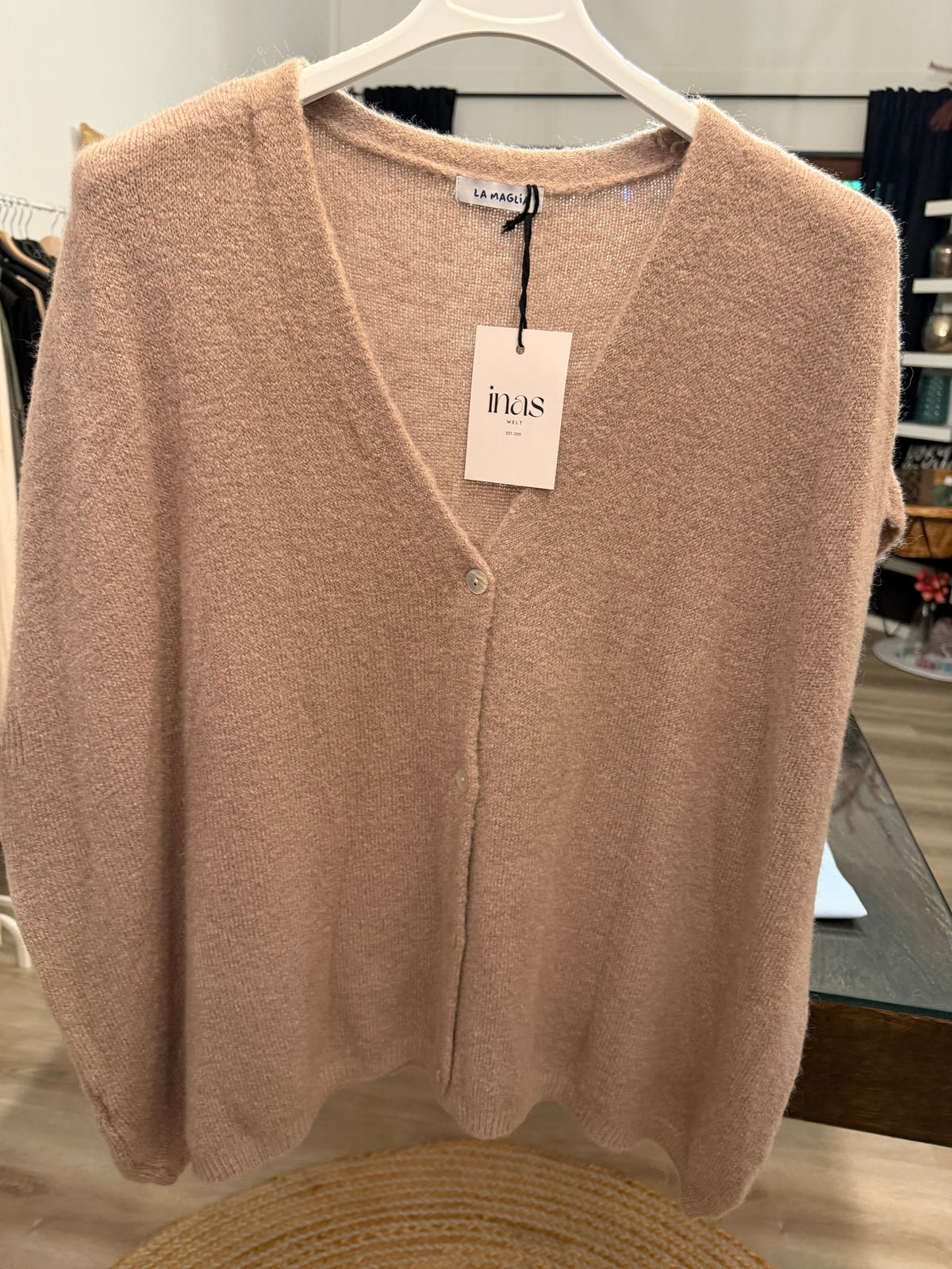 Alpaca Weste oversize
