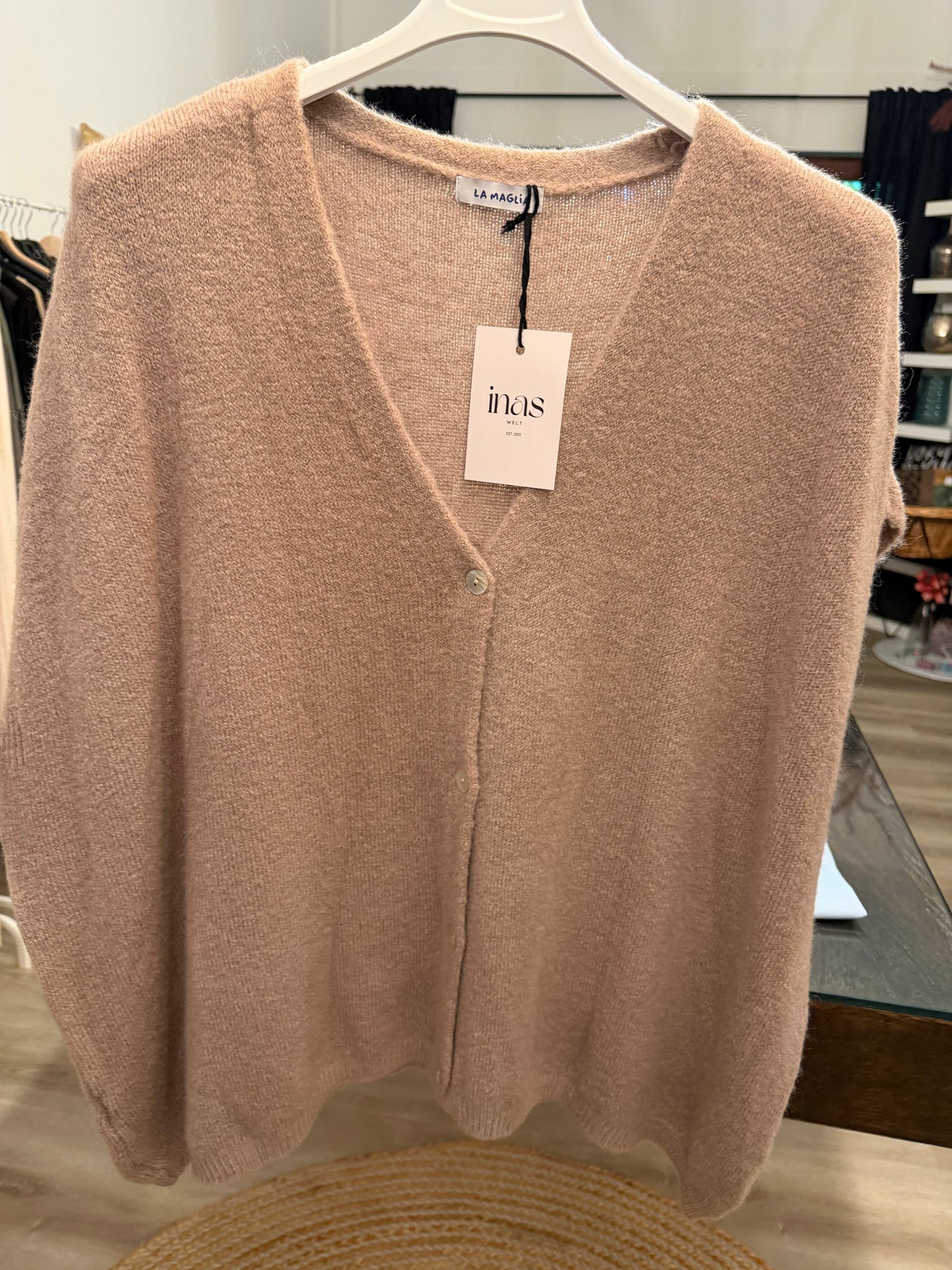 Alpaca Weste oversize