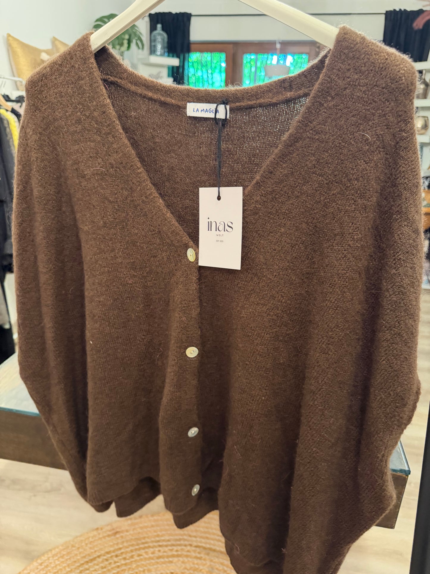 Alpaca Weste oversize