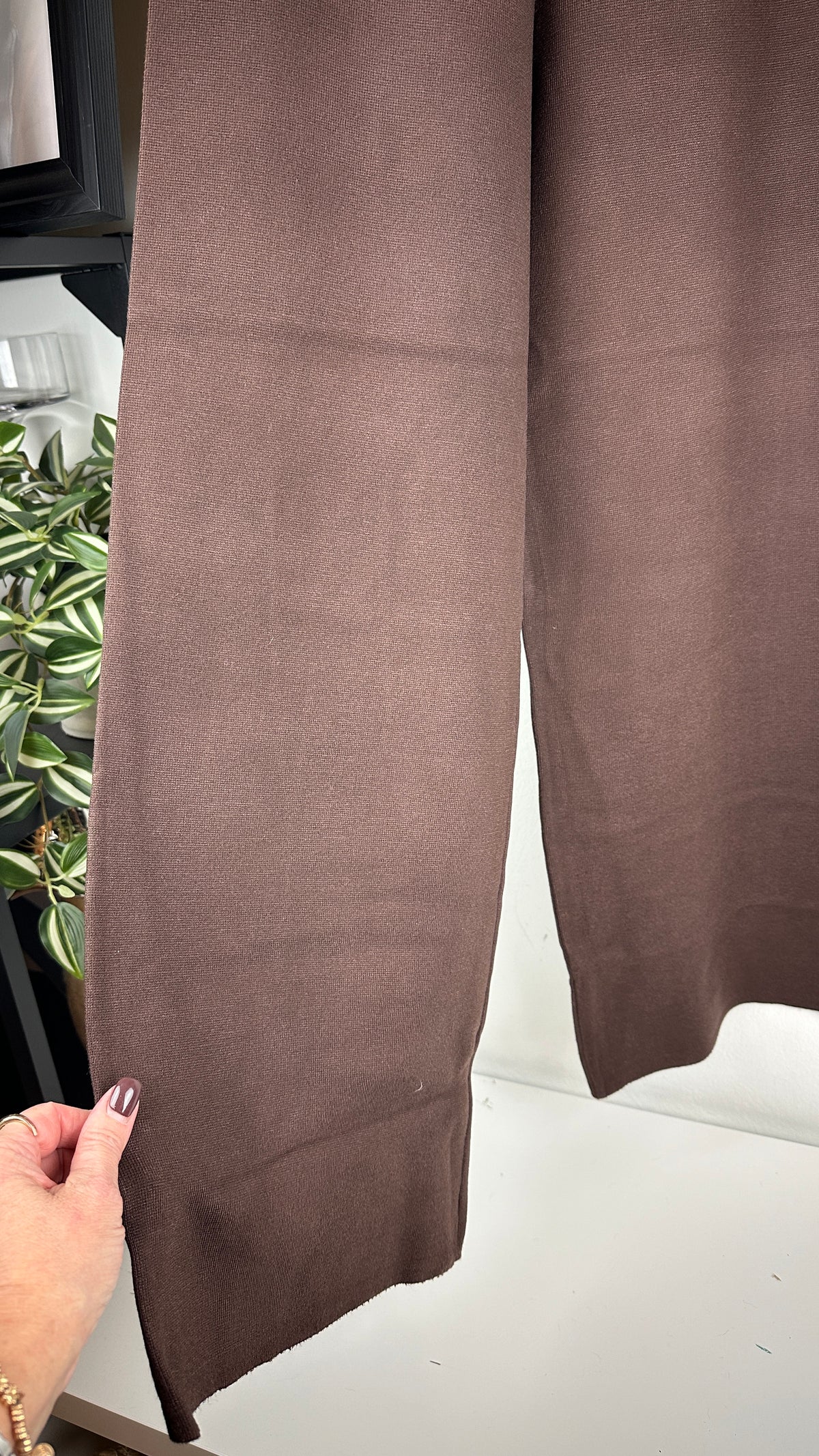 Strickhose Autumn Brown
