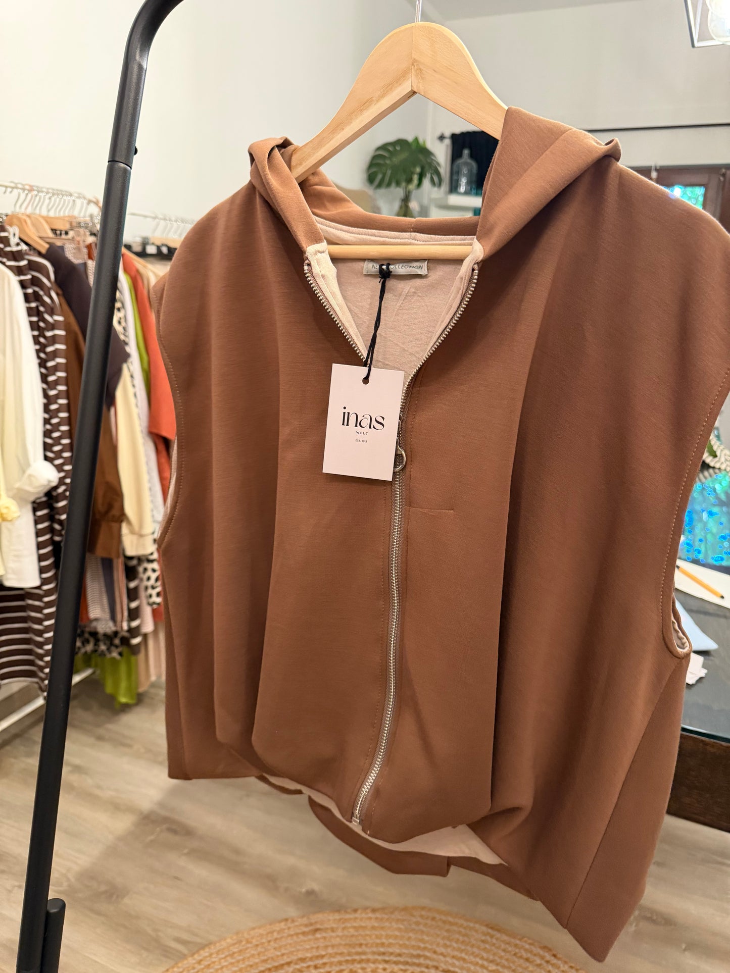 Hoodie Weste Scuba