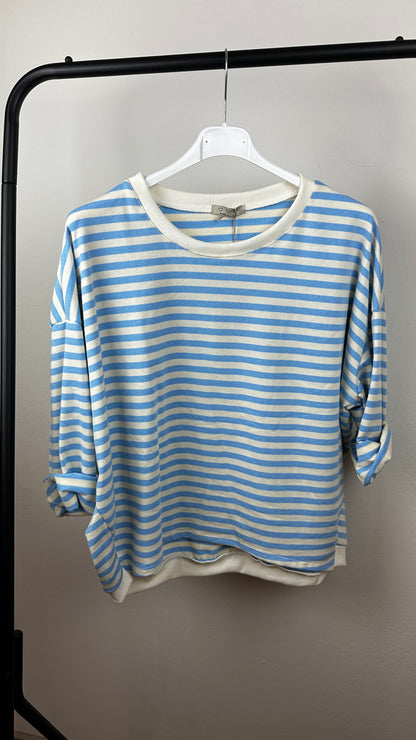 Stripy Sweater Langarm