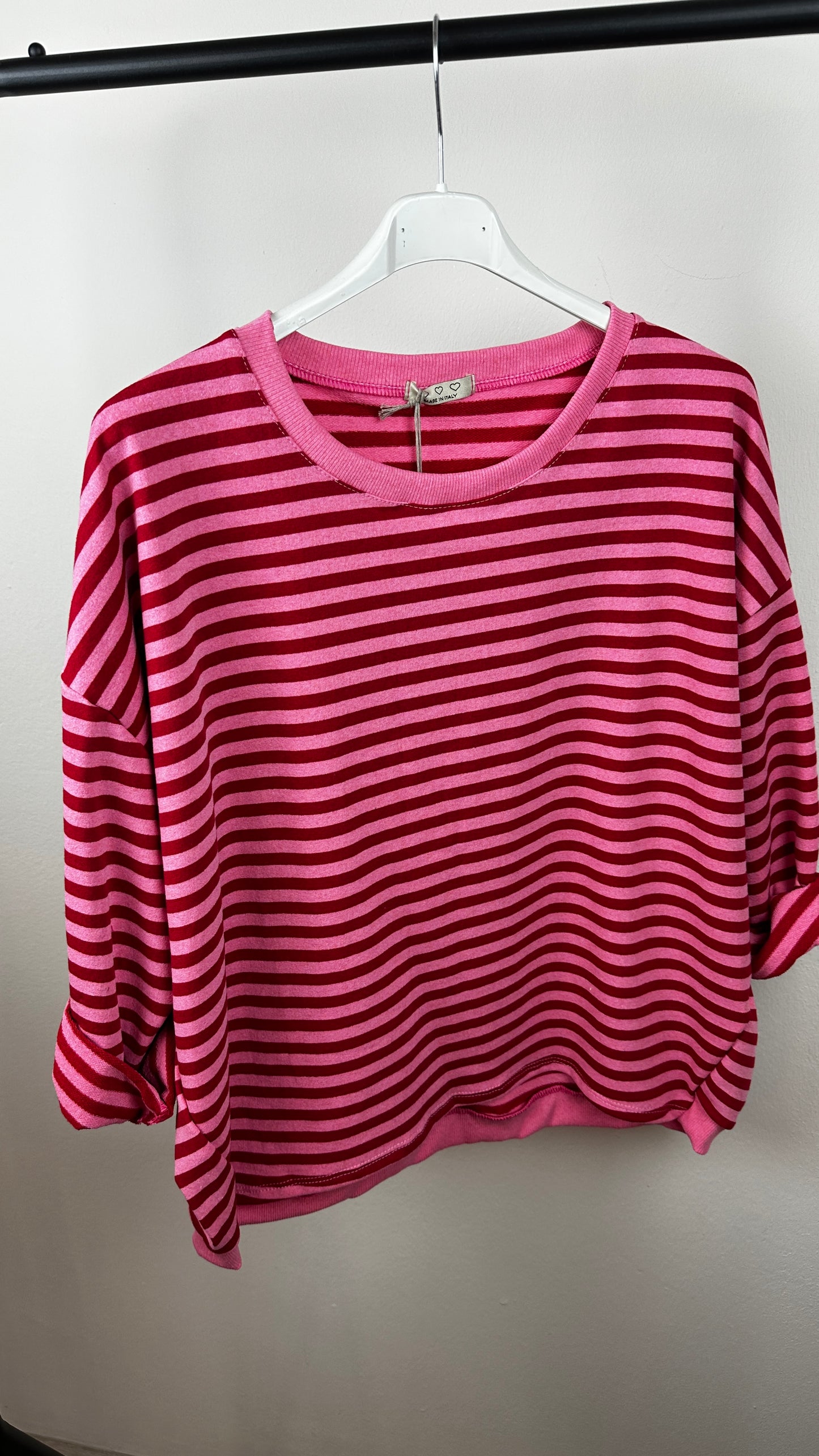 Stripy Sweater Langarm