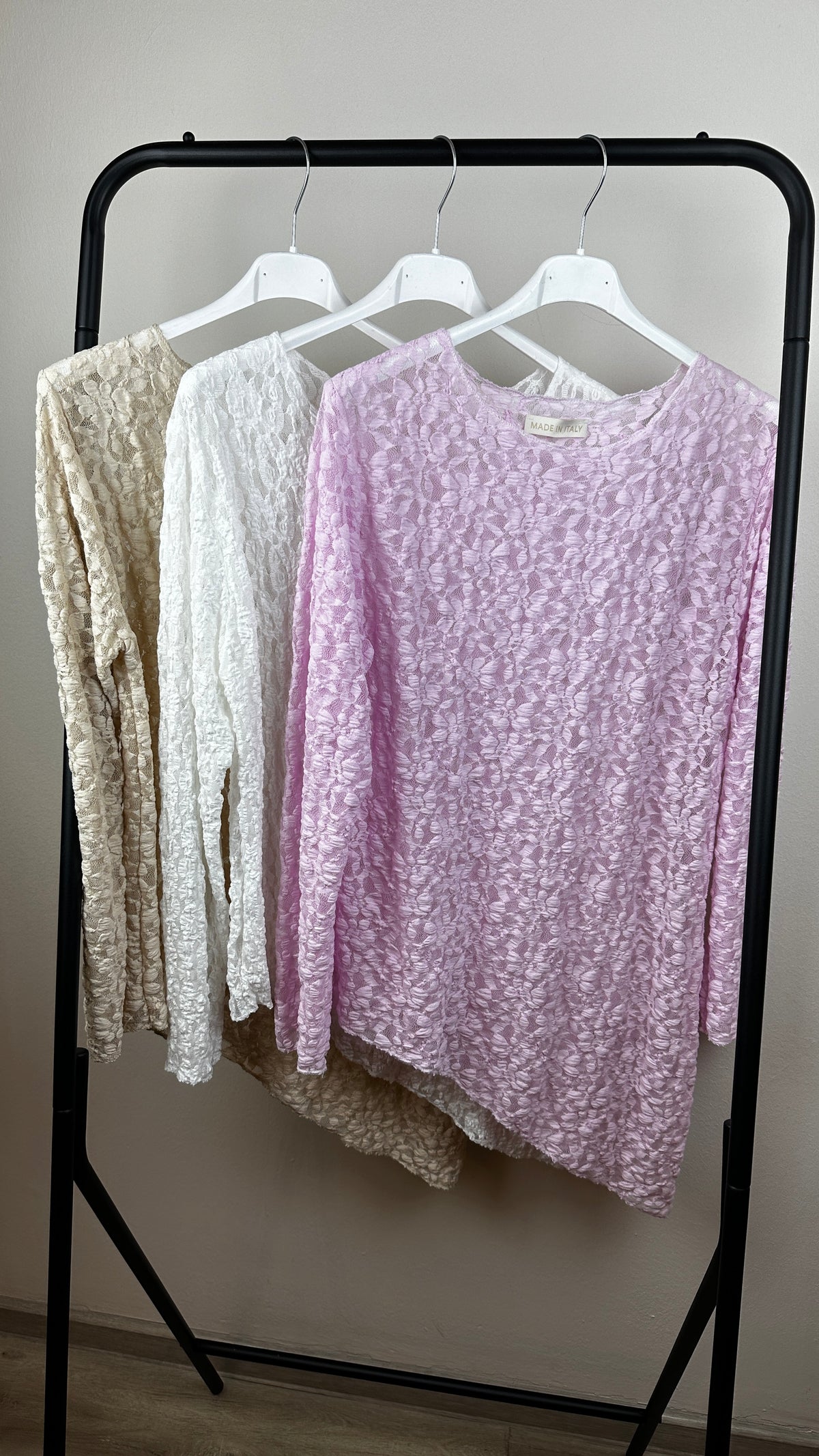 Spitzen Longshirt