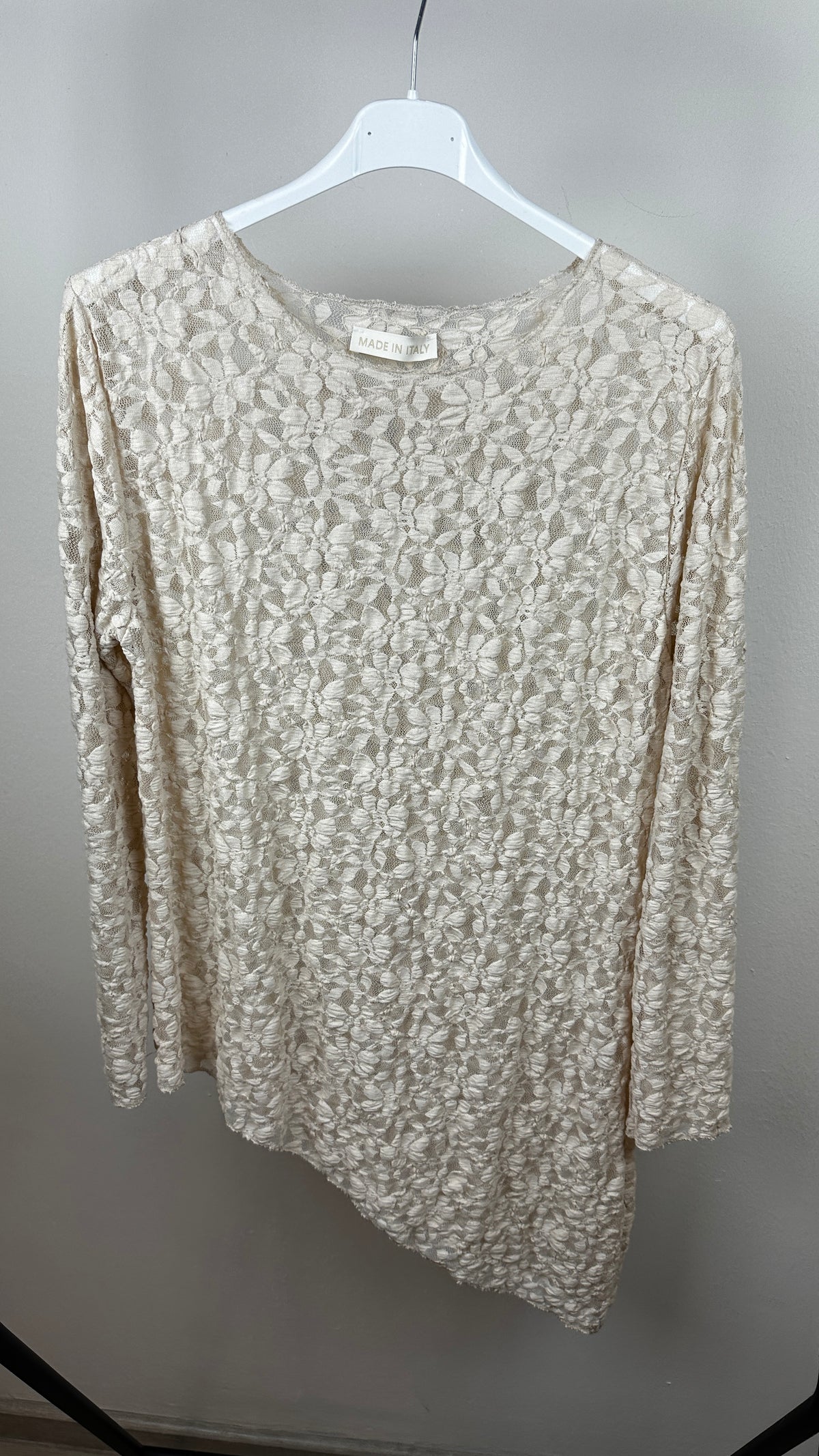 Spitzen Longshirt