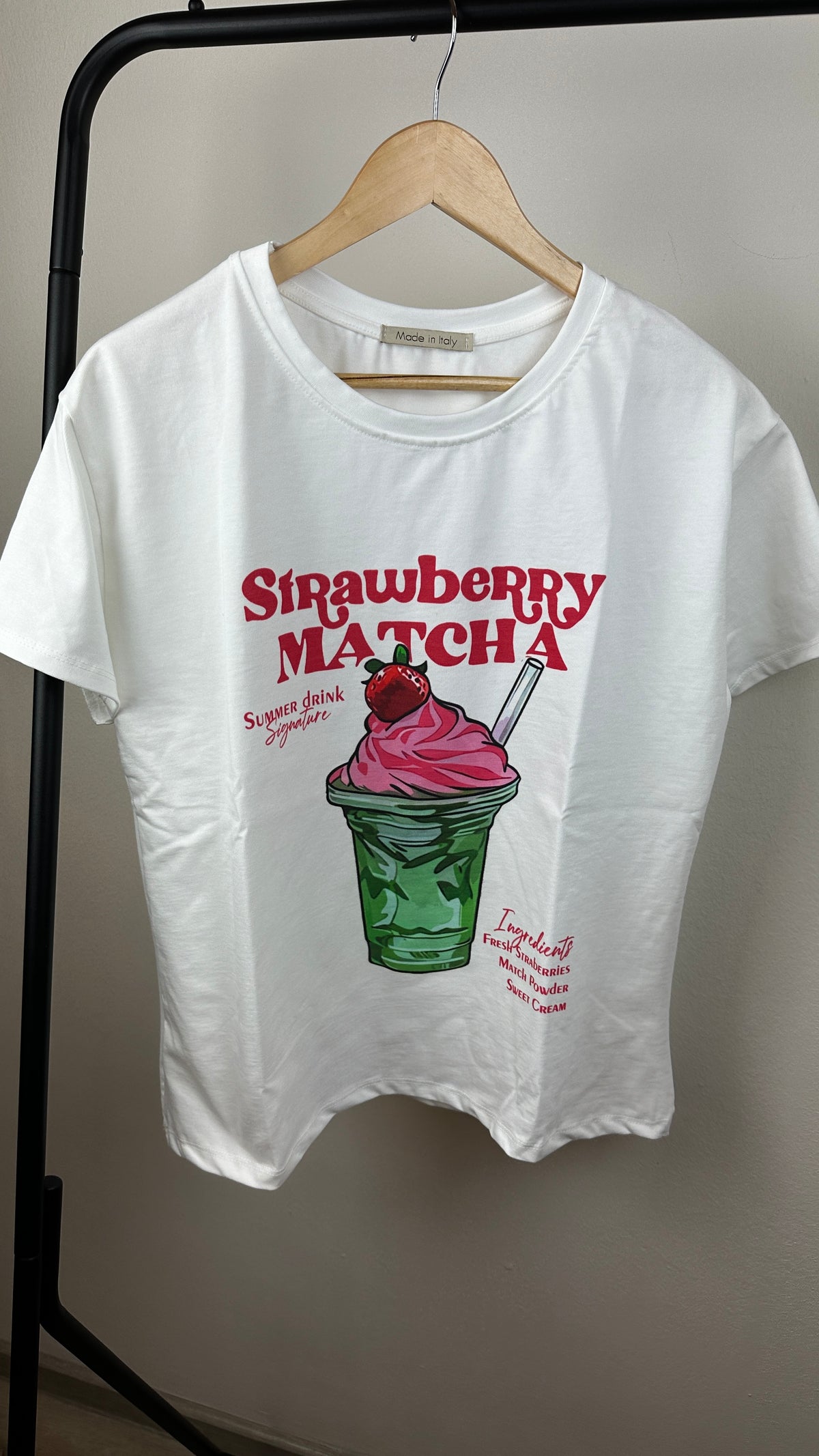T-Shirt Strawberry Matcha