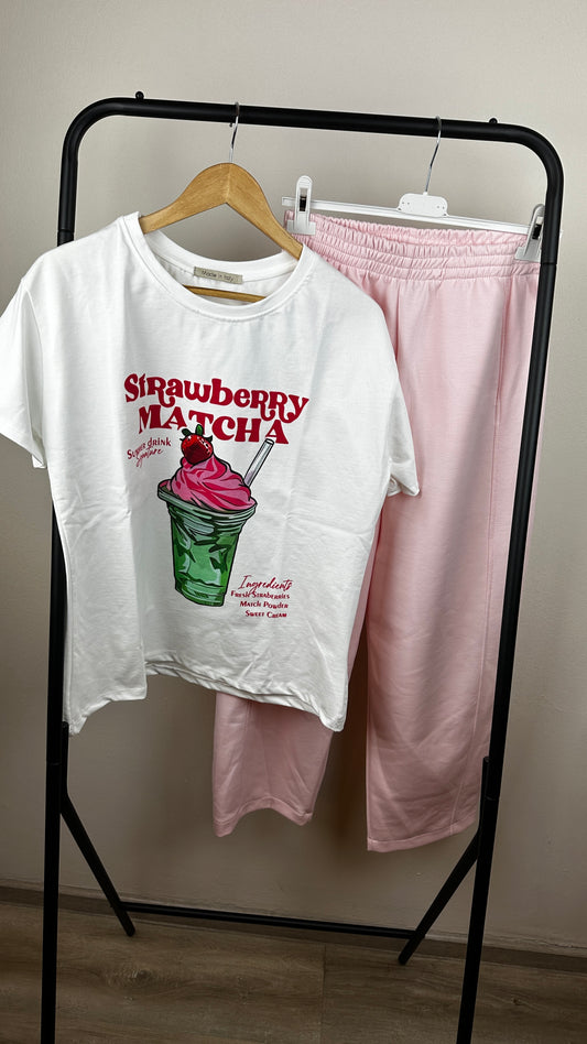 T-Shirt Strawberry Matcha