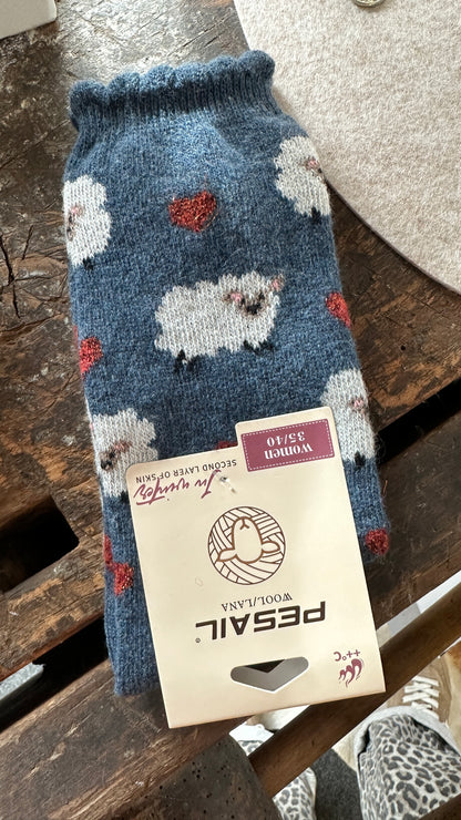 Kaschmir Wollsocken