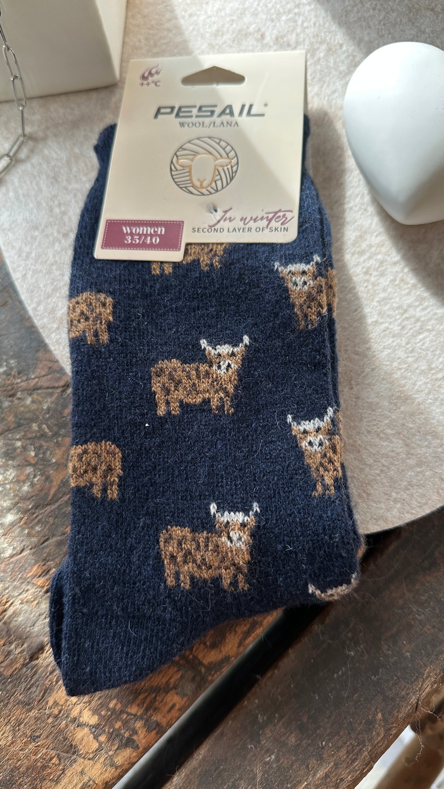 Kaschmir Wollsocken