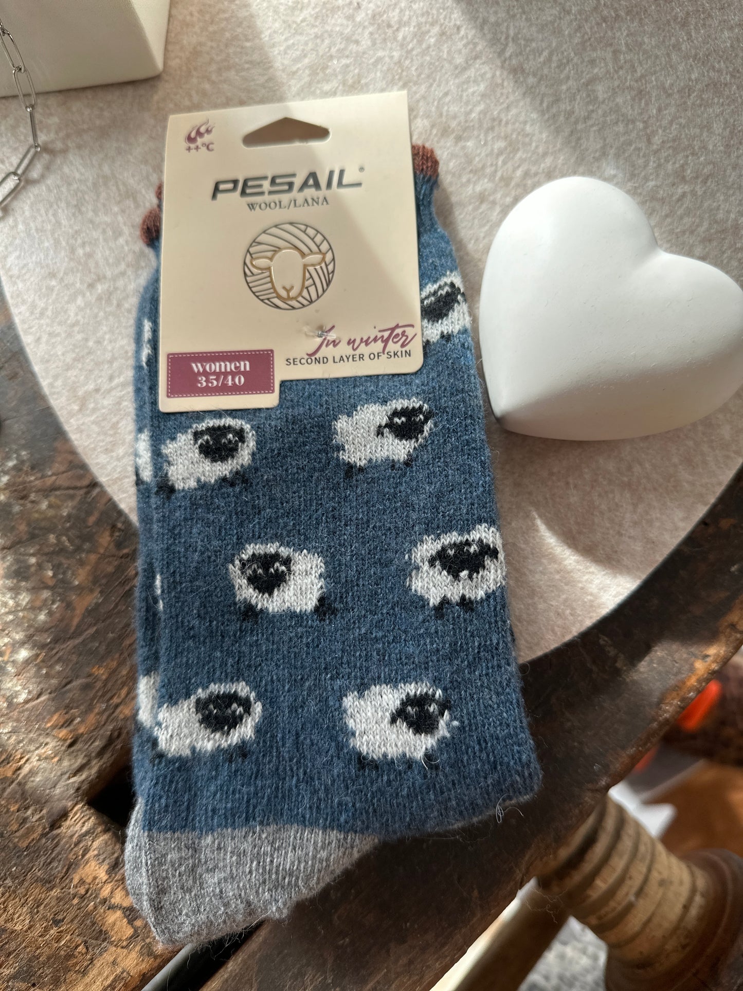 Kaschmir Wollsocken
