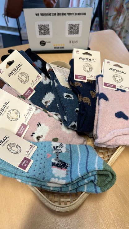 Kaschmir Wollsocken