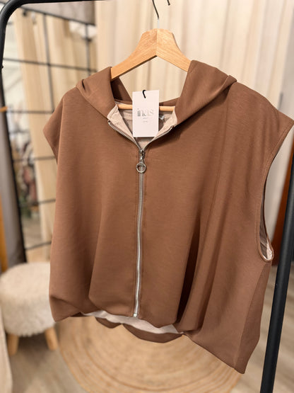 Hoodie Weste Scuba