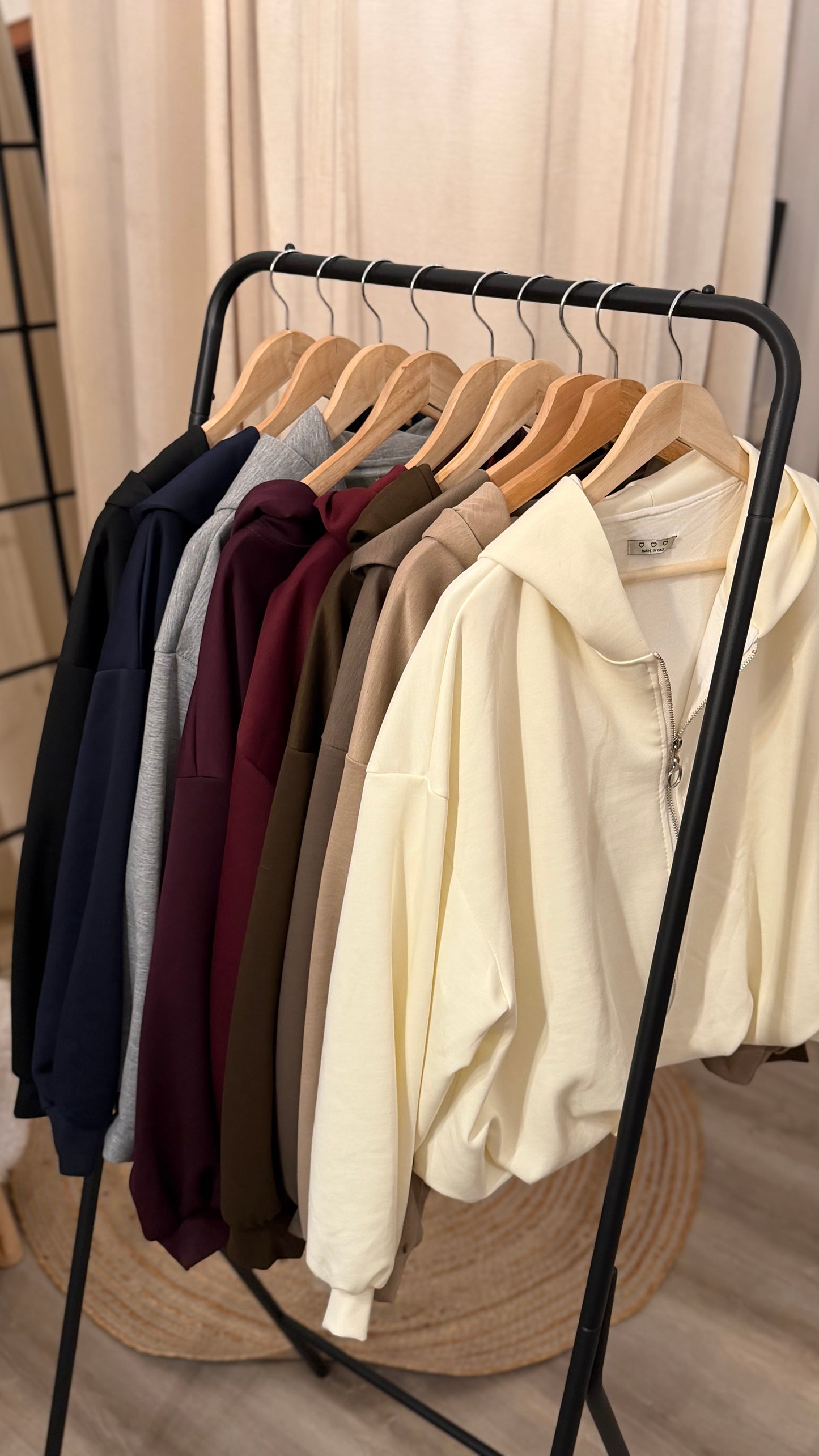 Hoodie Jacke Scuba