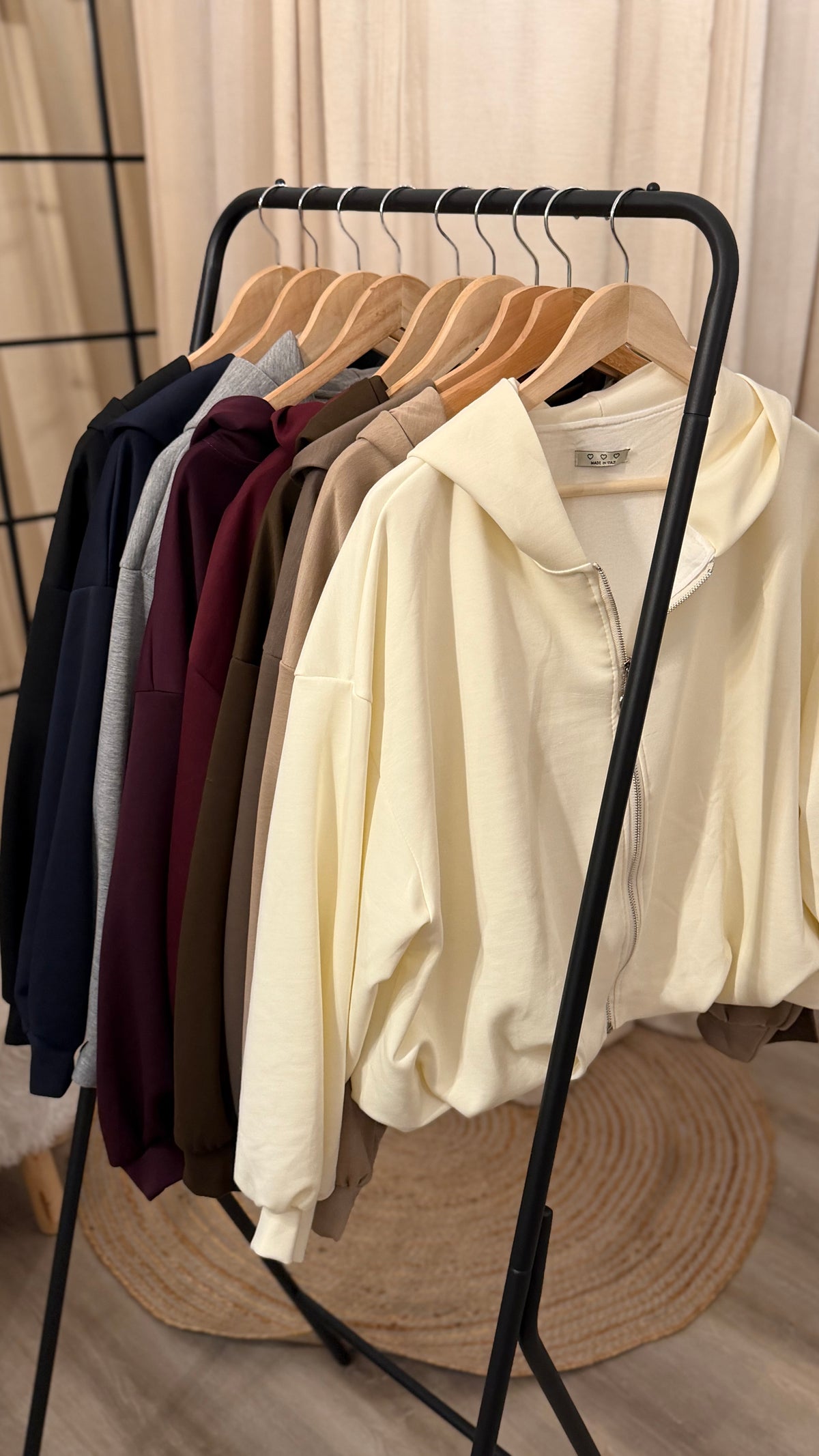 Hoodie Jacke Scuba